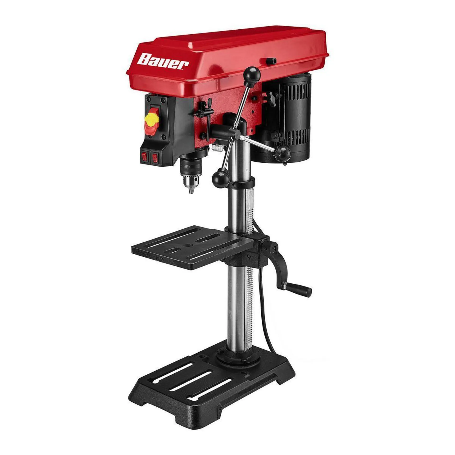 BAUER 10 in., 5-Speed Bench Drill Press with Light