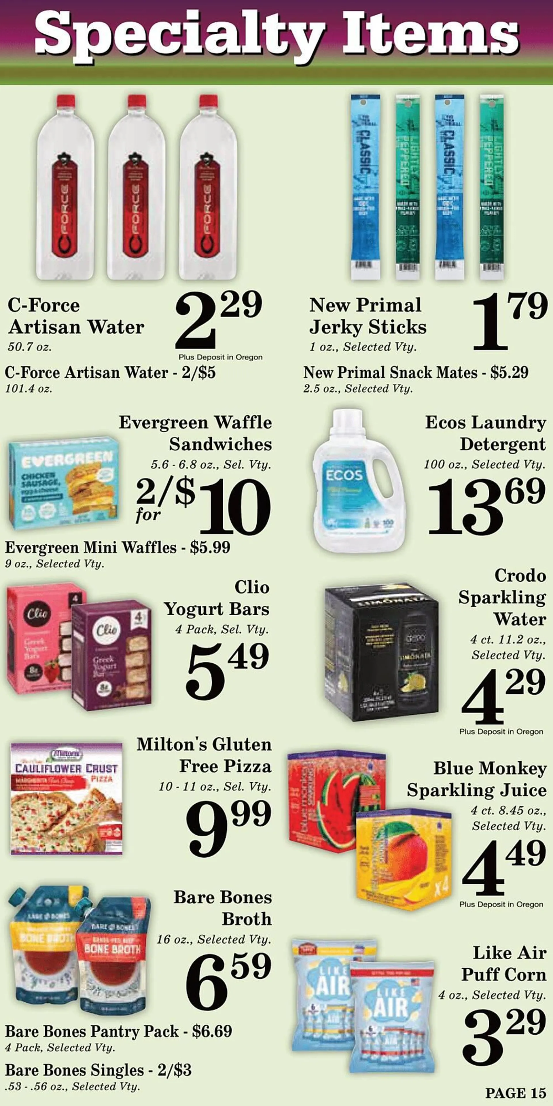 Weekly ad Harvest Foods ad from October 2 to November 5 2024 - Page 16