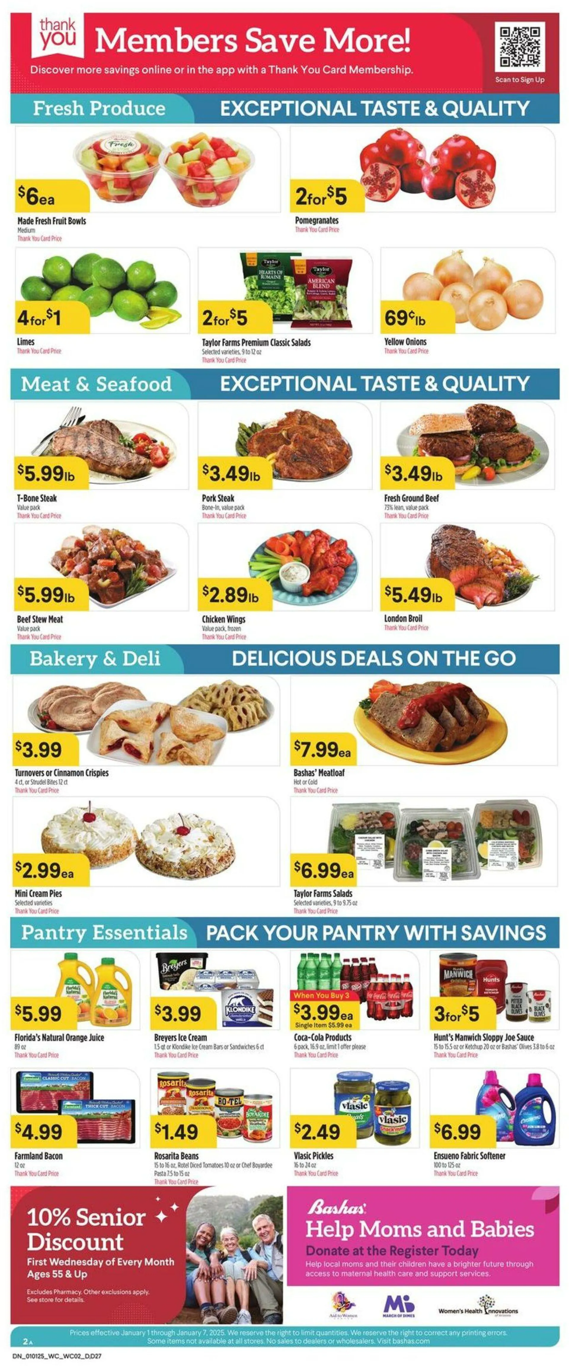 Weekly ad Bashas Current weekly ad from January 1 to January 7 2025 - Page 2