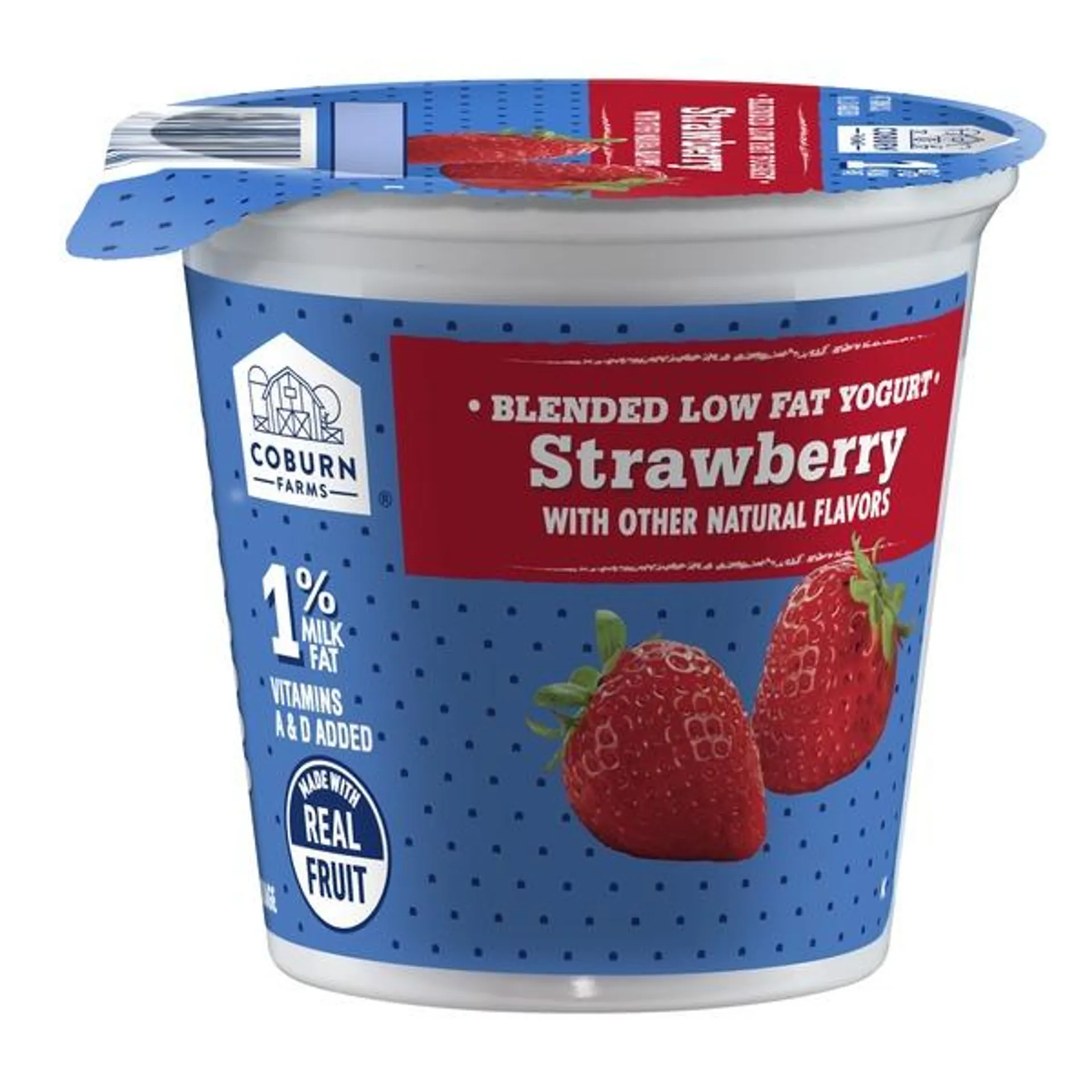 Coburn Farms Strawberry Low Fat Yogurt