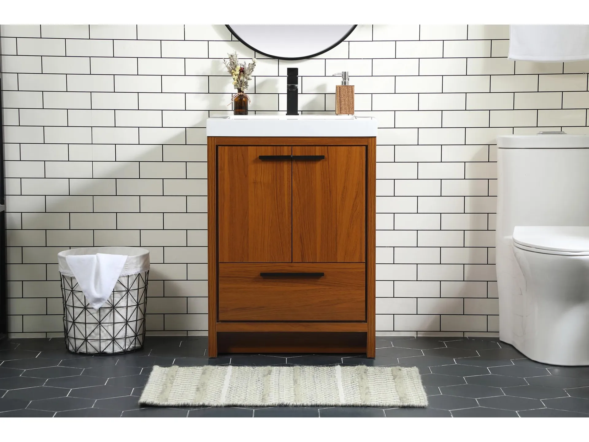 Wyatt 24" Single Bathroom Vanity Set