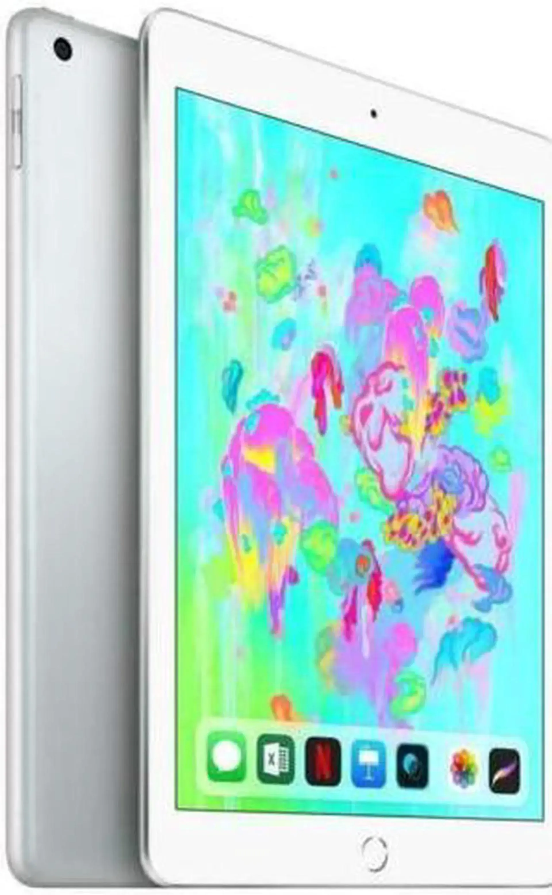 Apple iPad 6 (6th Gen) 32GB - Wi-Fi - 9.7" - Silver - (2018) - Good Condition