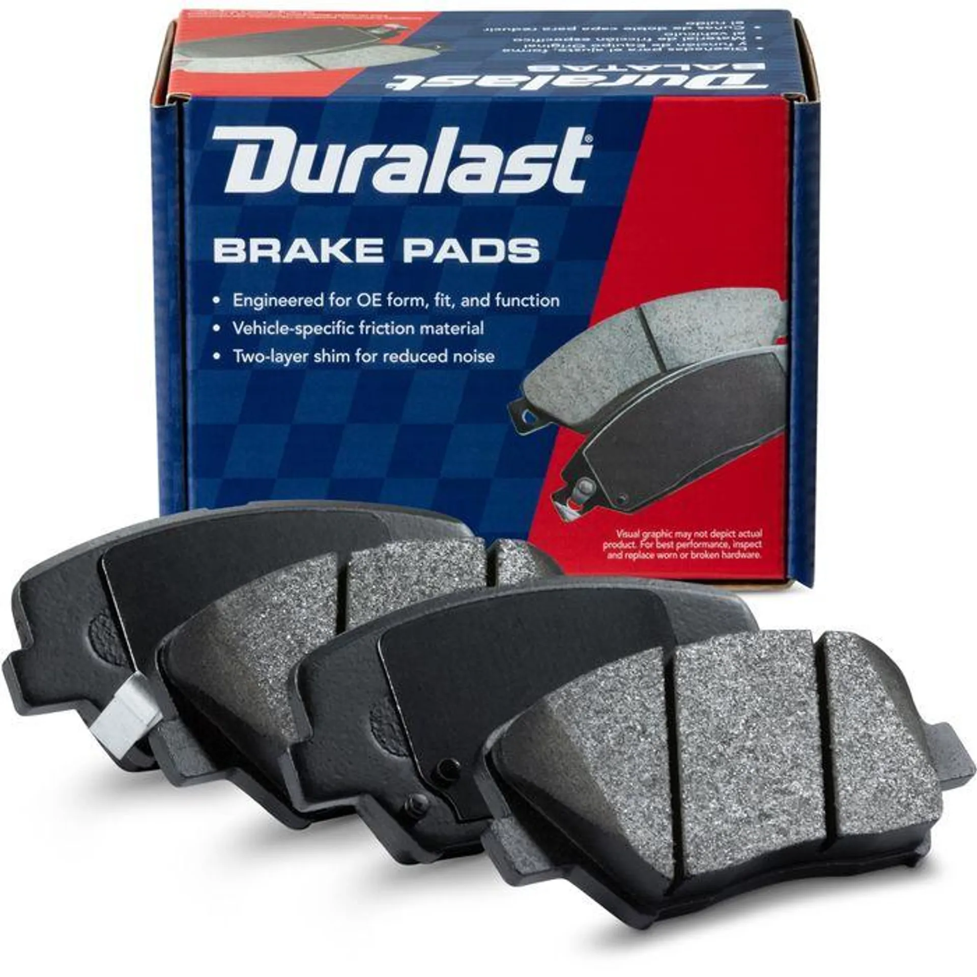 Duralast Ceramic Brake Pads MKD1432