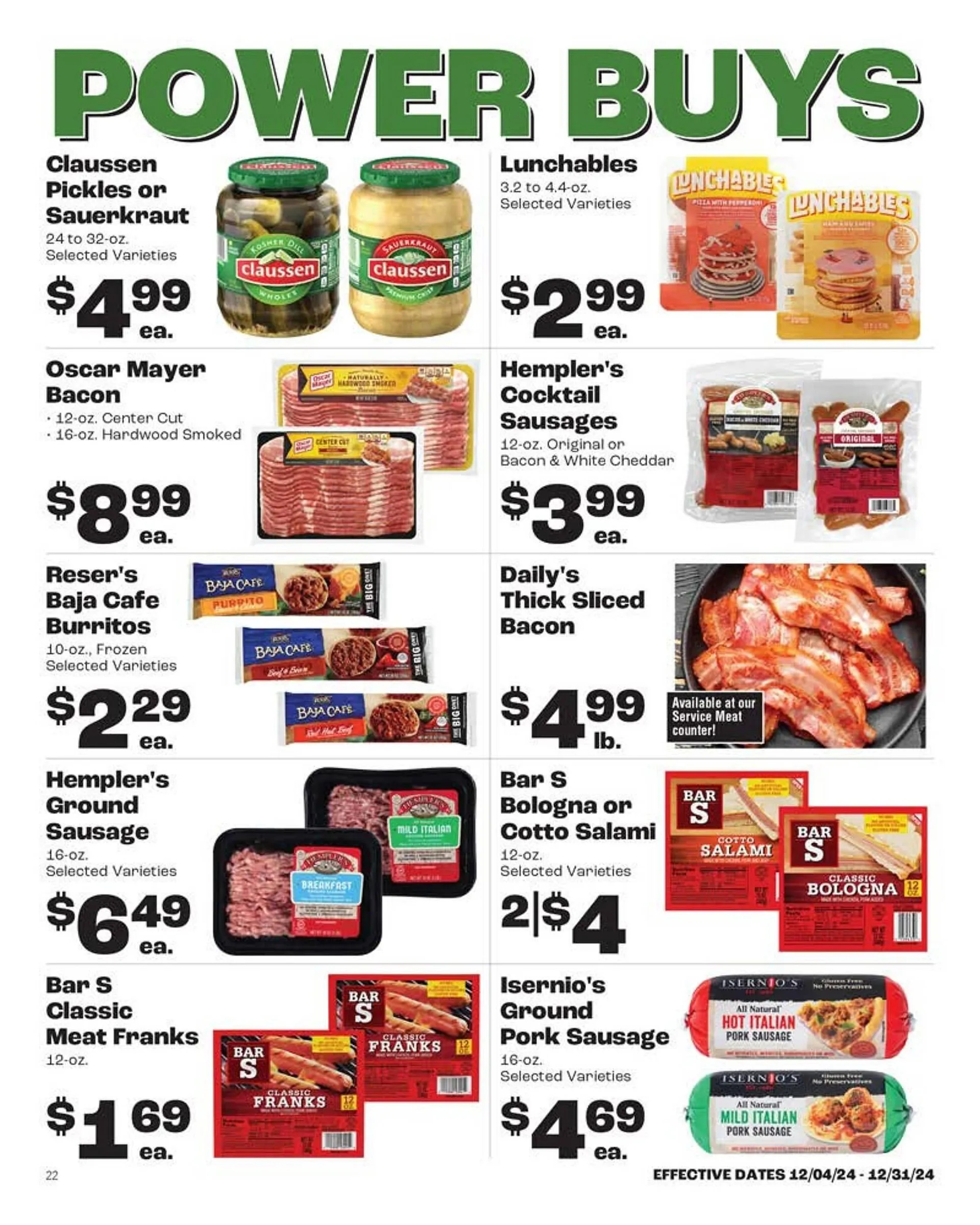 Weekly ad Rosauers Weekly Ad from December 11 to December 31 2024 - Page 22