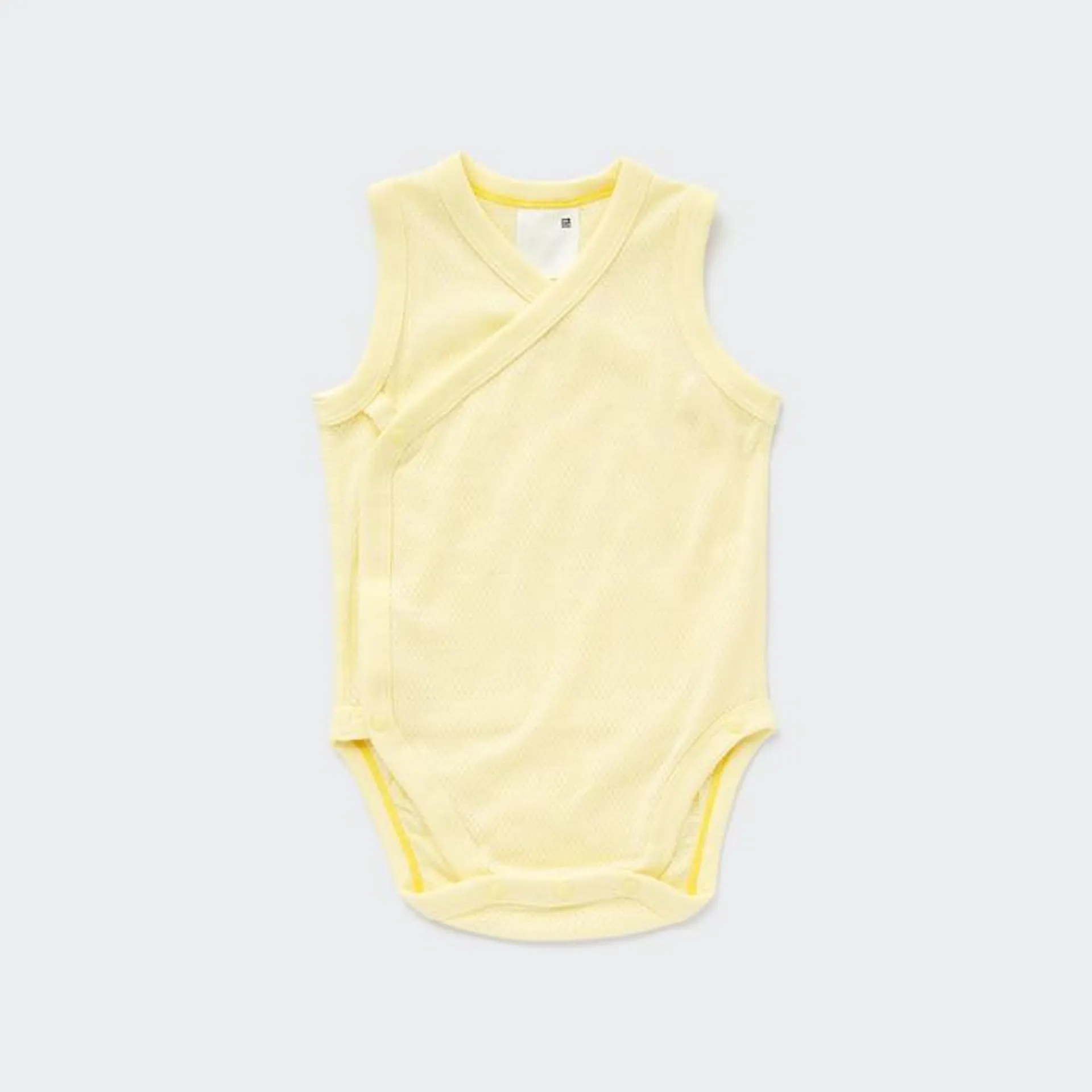 Cotton Mesh Sleeveless Inner Bodysuit (Open Front)