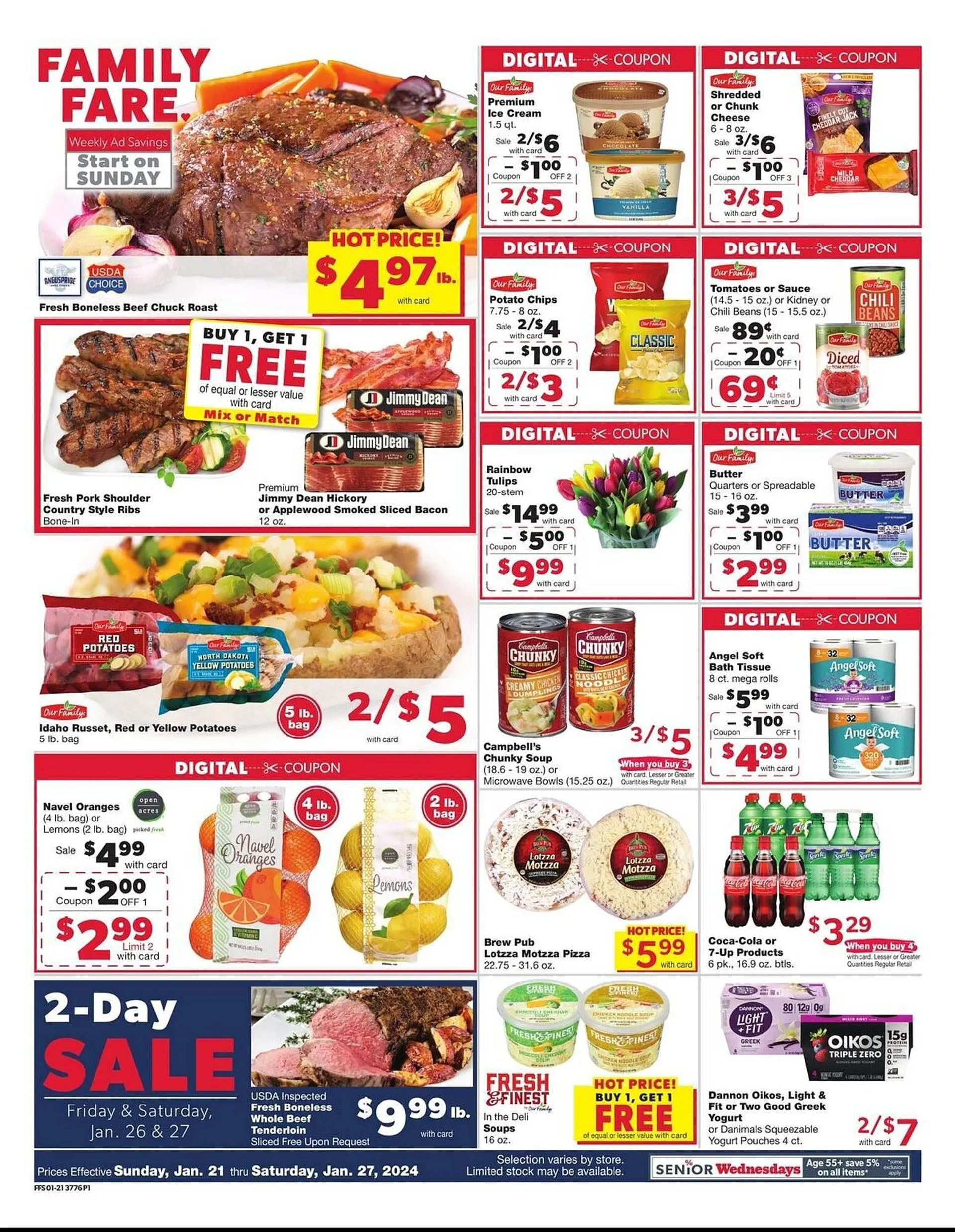Family Fare Weekly Ad | Valid until 1/27/2024