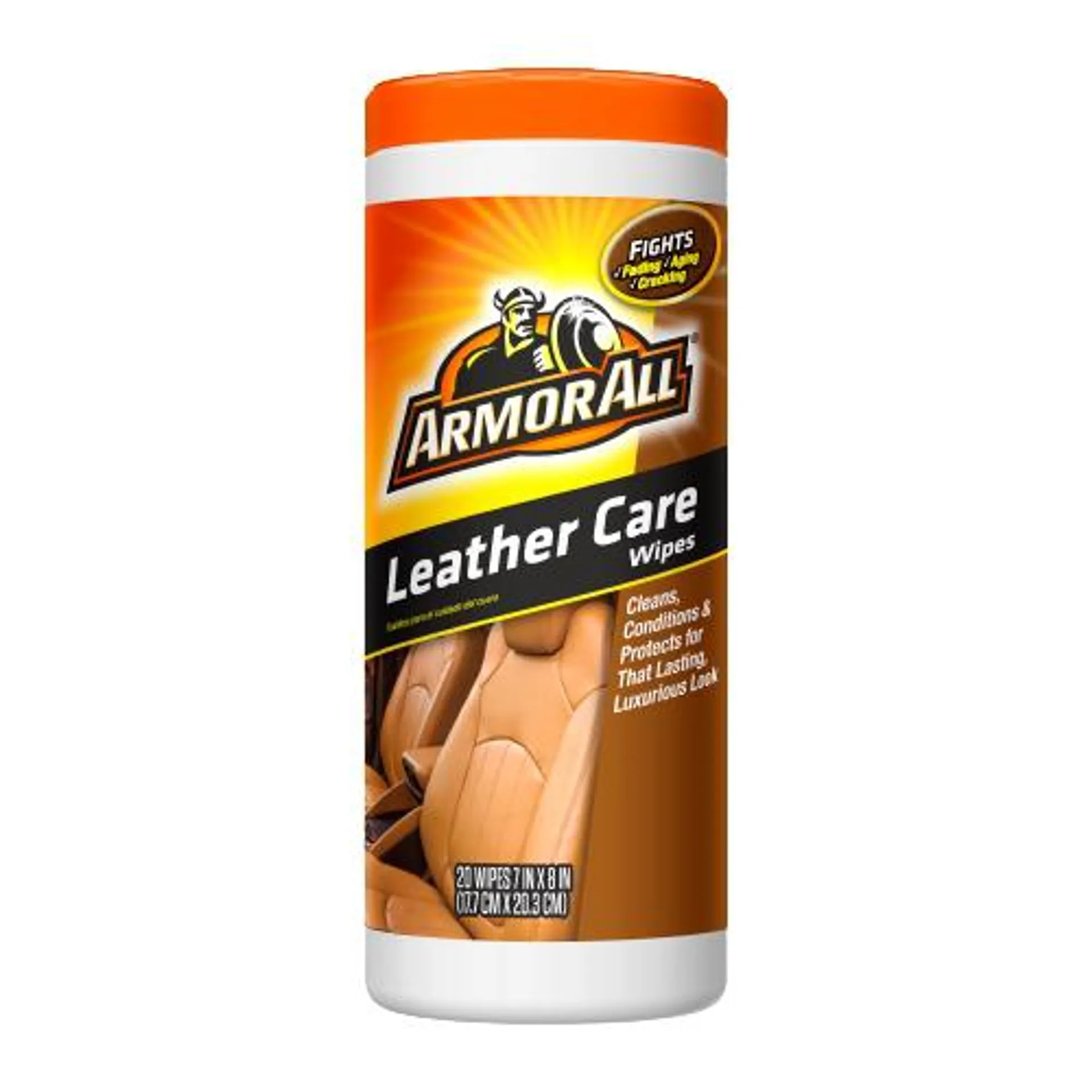 ArmorAll Leather Care Wipes, 20 Count