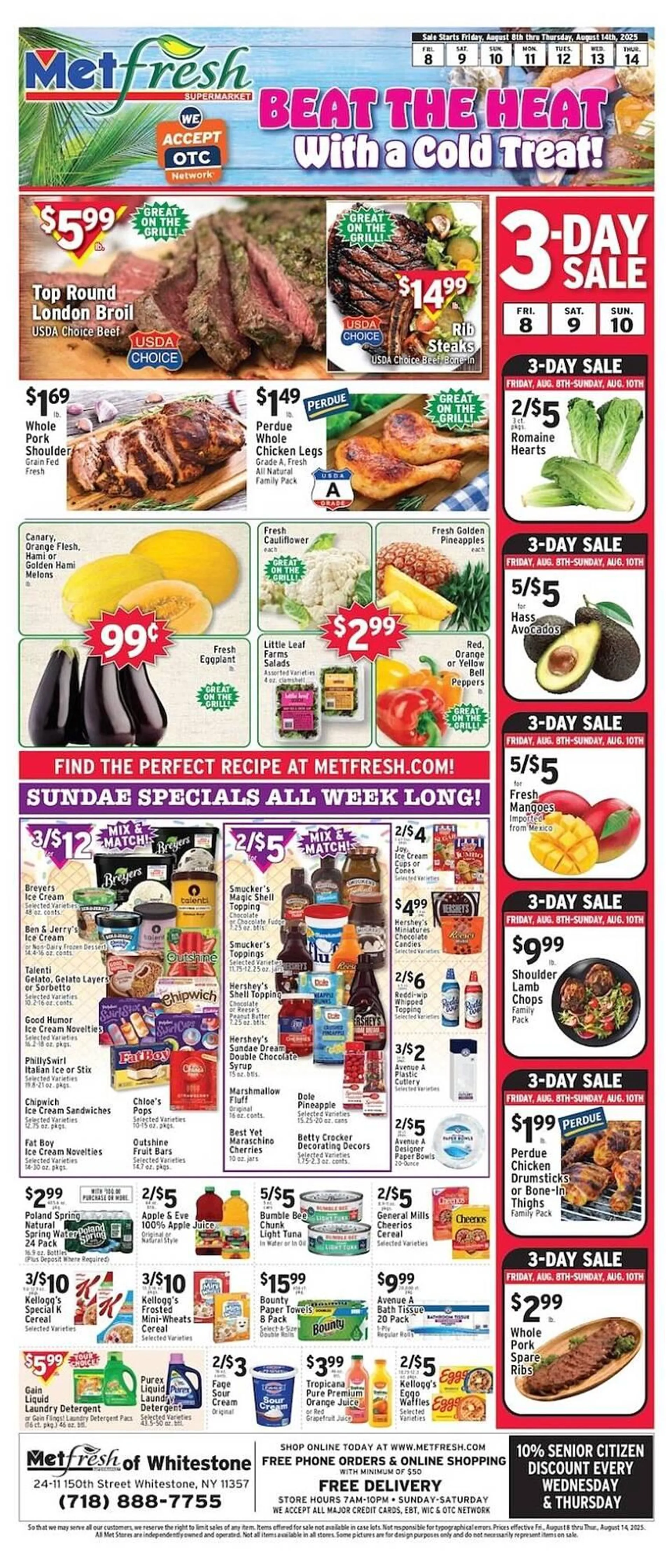 Weekly ad Met Foodmarkets Weekly Ad from August 10 to August 14 2025 - Page 1