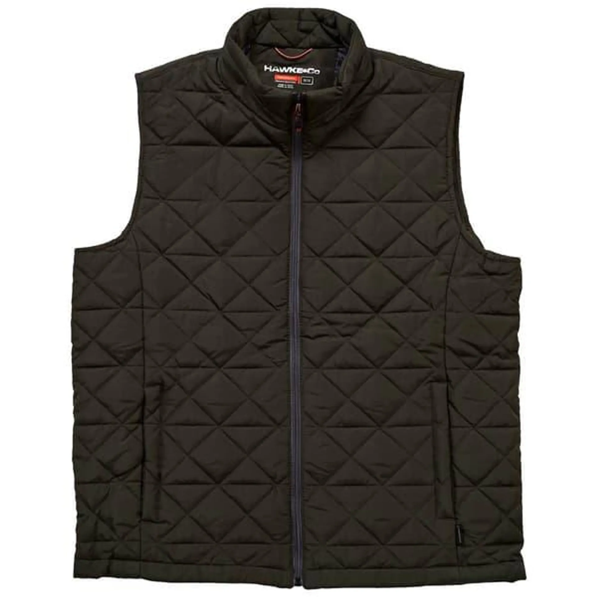 Mens Hawke & Co. Diamond Quilt Vest