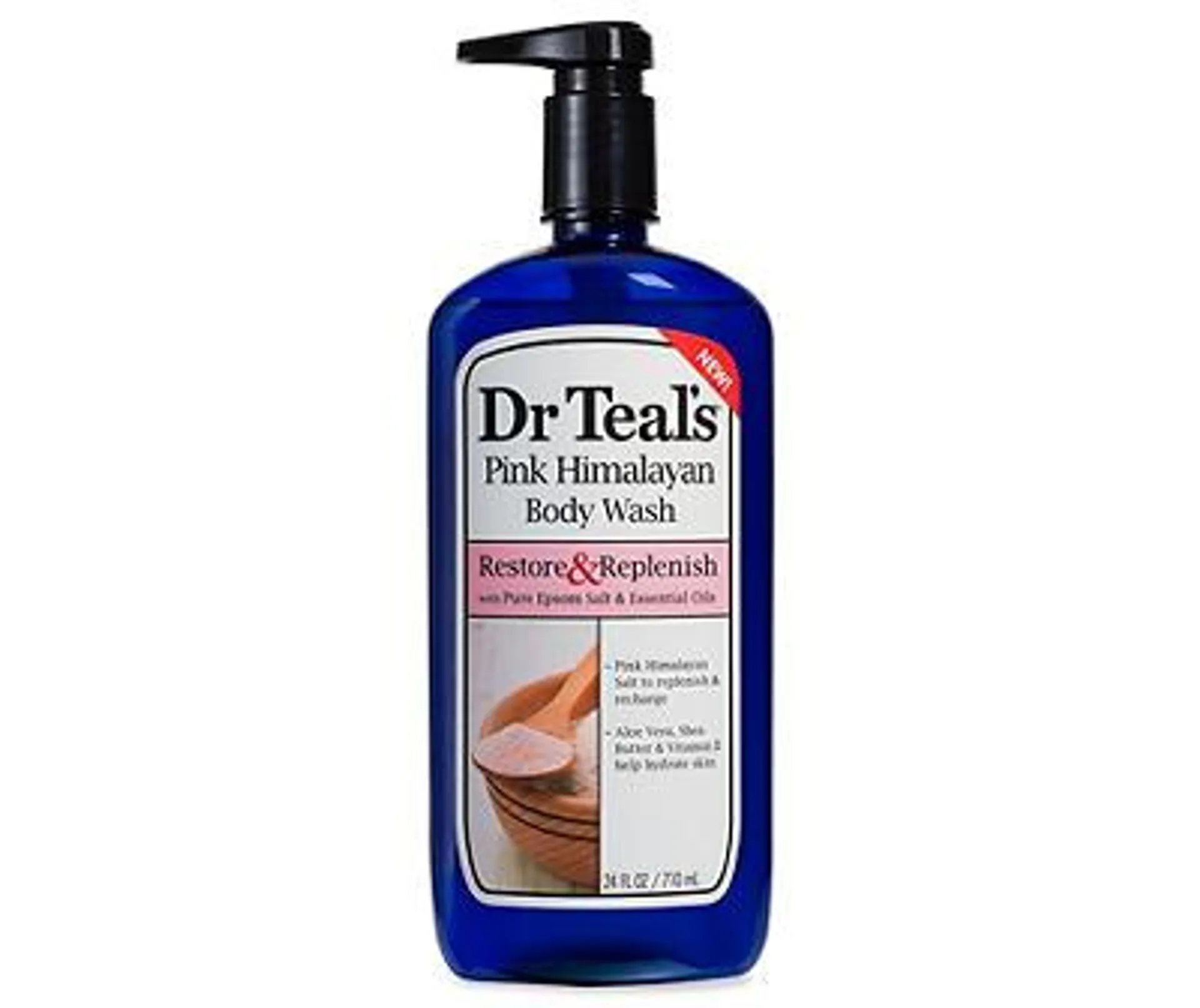 Restore and Replenish with Pink Himalayan Body Wash, 24 Fl. Oz.