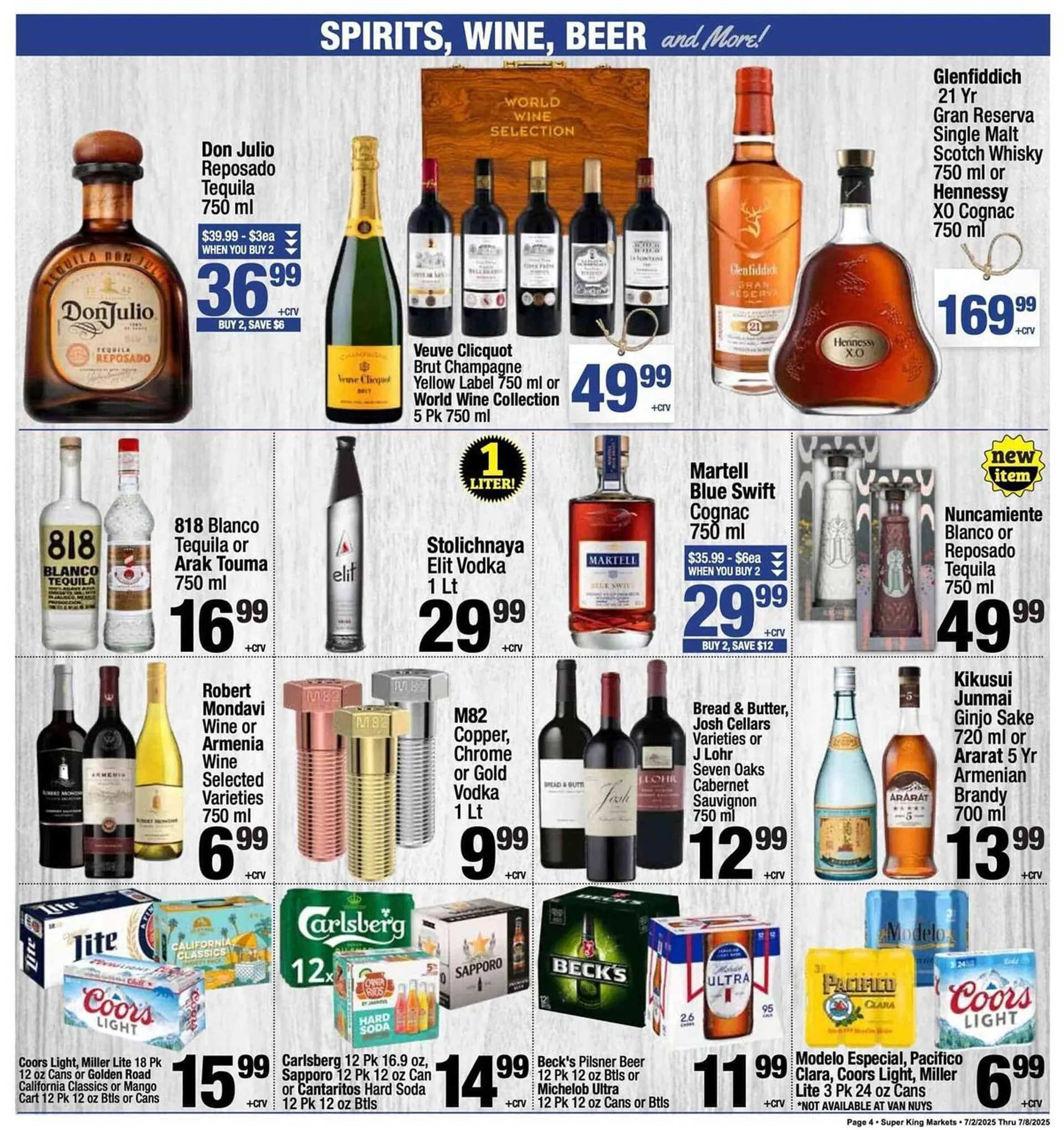 Weekly ad Super King Markets Weekly Ad from July 2 to July 8 2025 - Page 4
