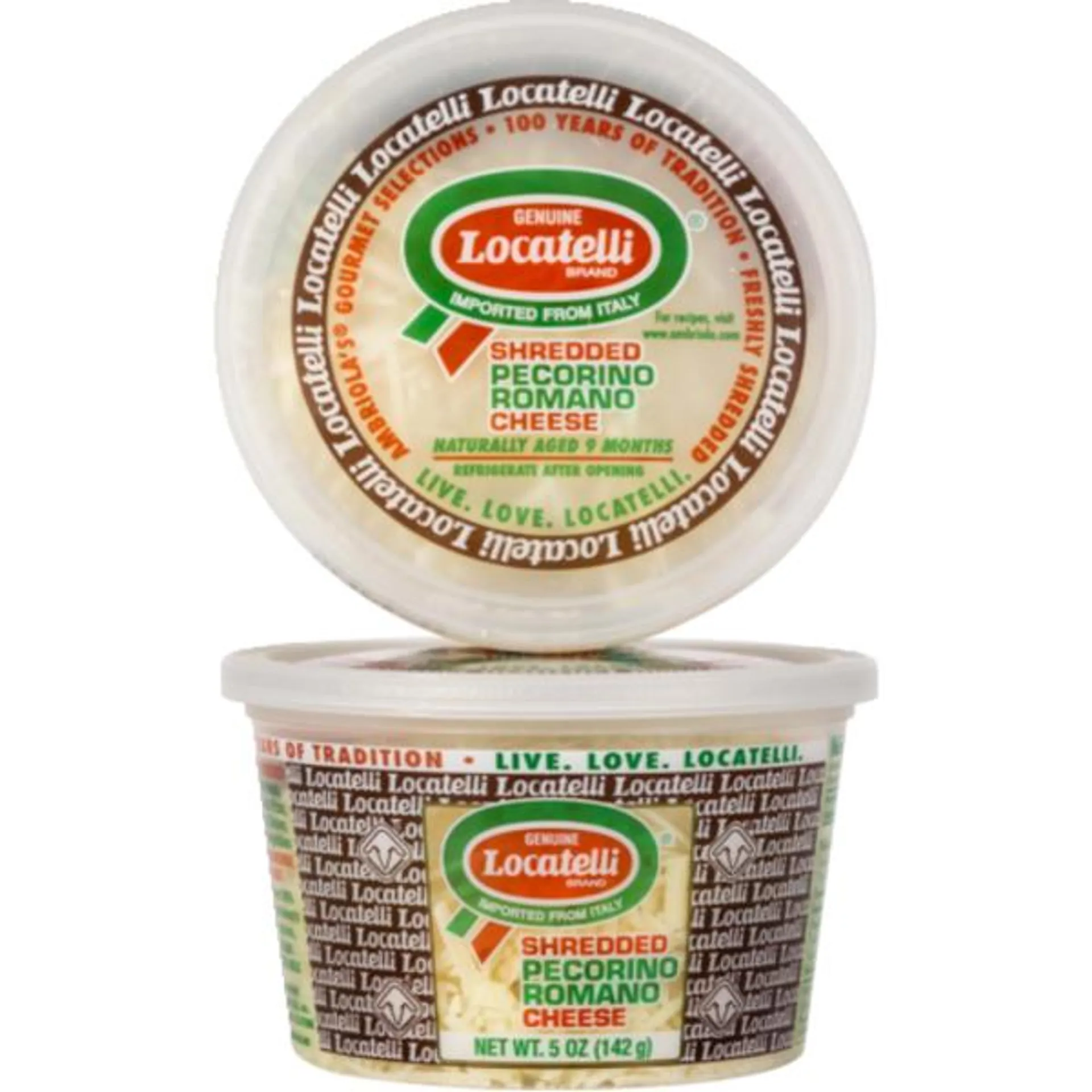 Locatelli Shredded Pecorino Romano Cheese