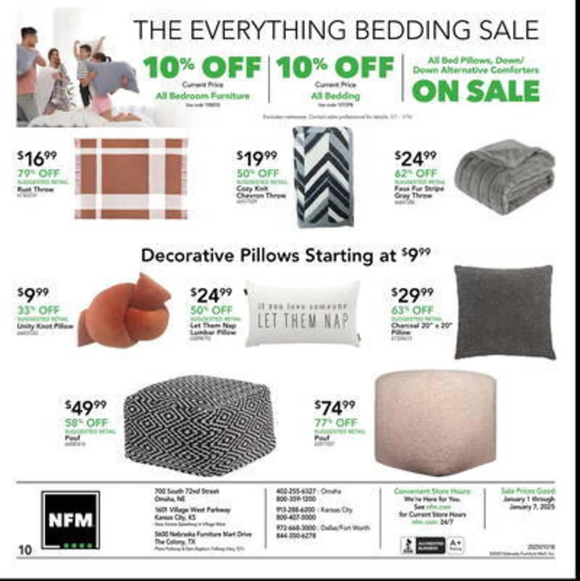 Weekly ad Nebraska Furniture Mart Weekly Ad from January 1 to January 14 2025 - Page 10