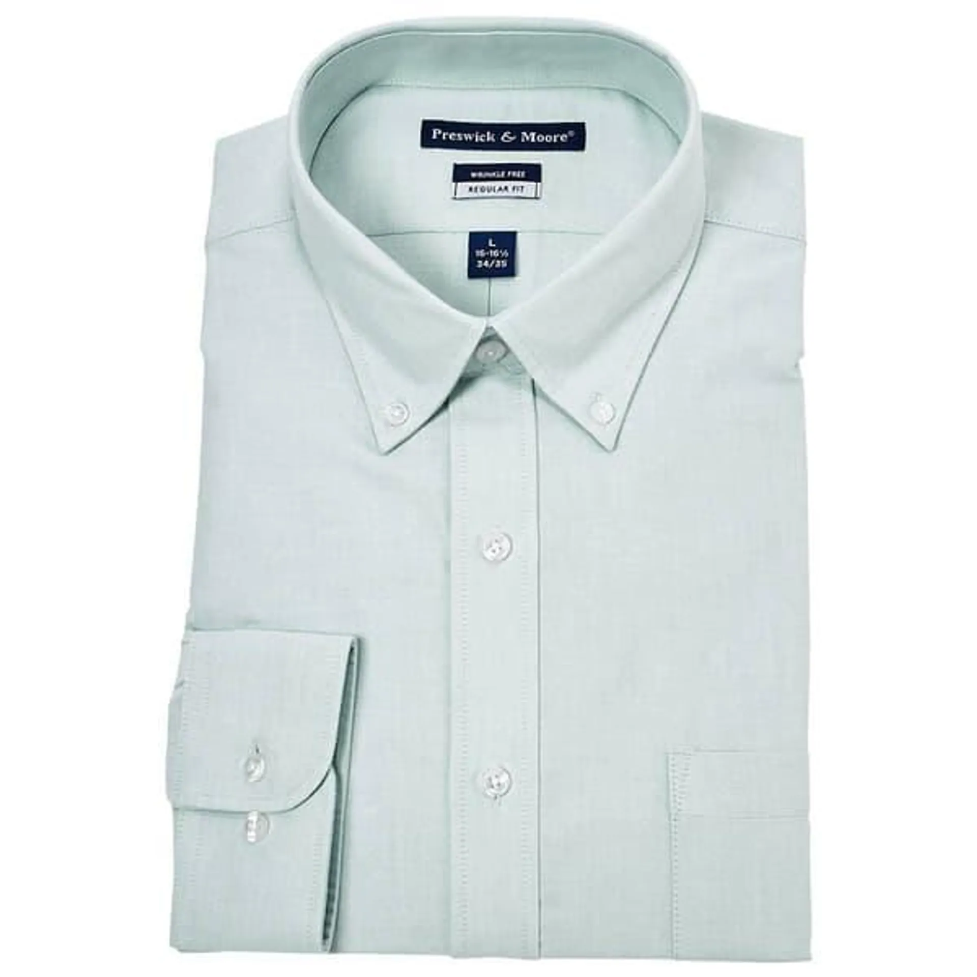 Mens Preswick & Moore® Long Sleeve Oxford Dress Shirt