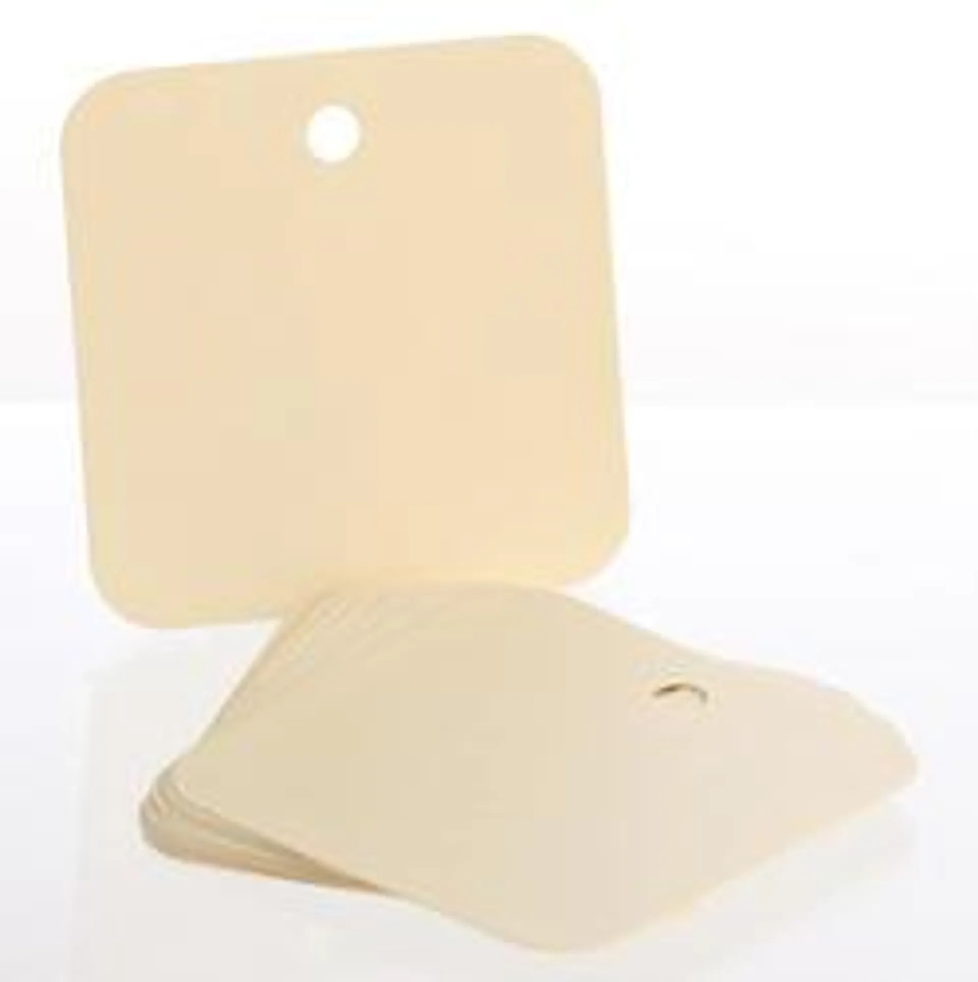 Blank Square Paper Tags (Package of 15 pieces)