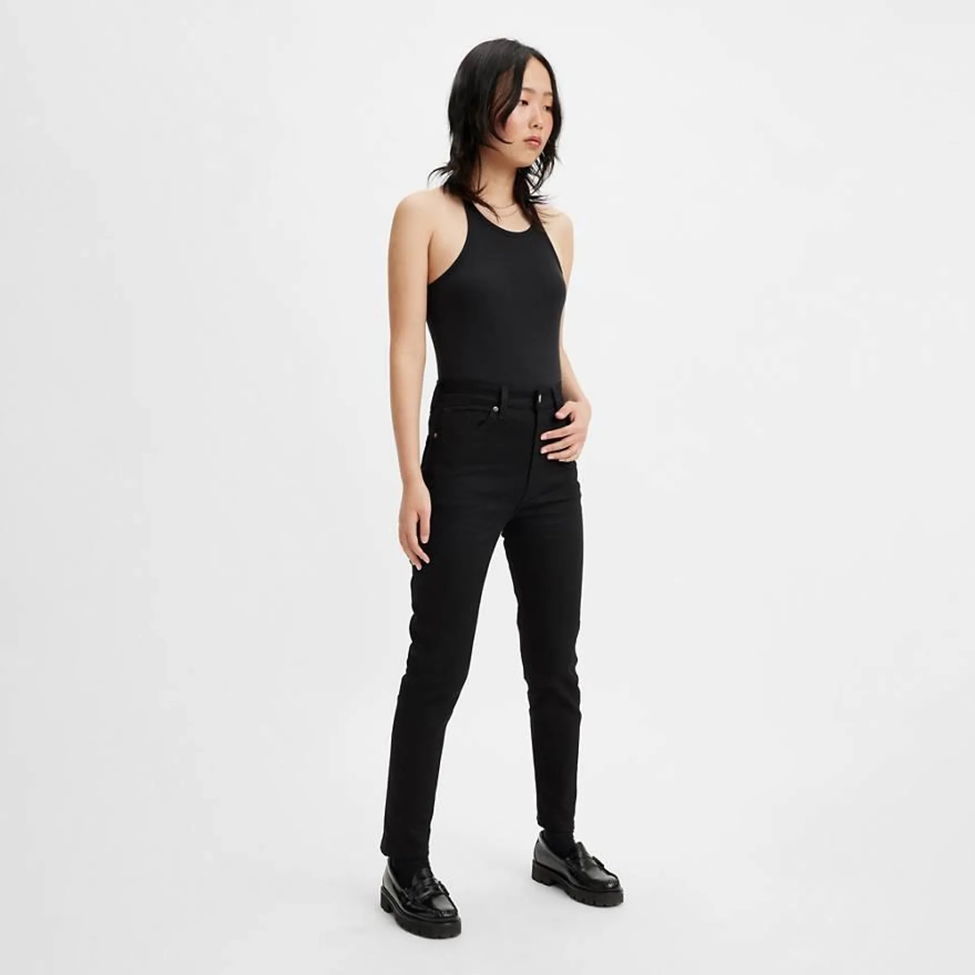 Japanese Selvedge High Rise Slim Women's Jeans