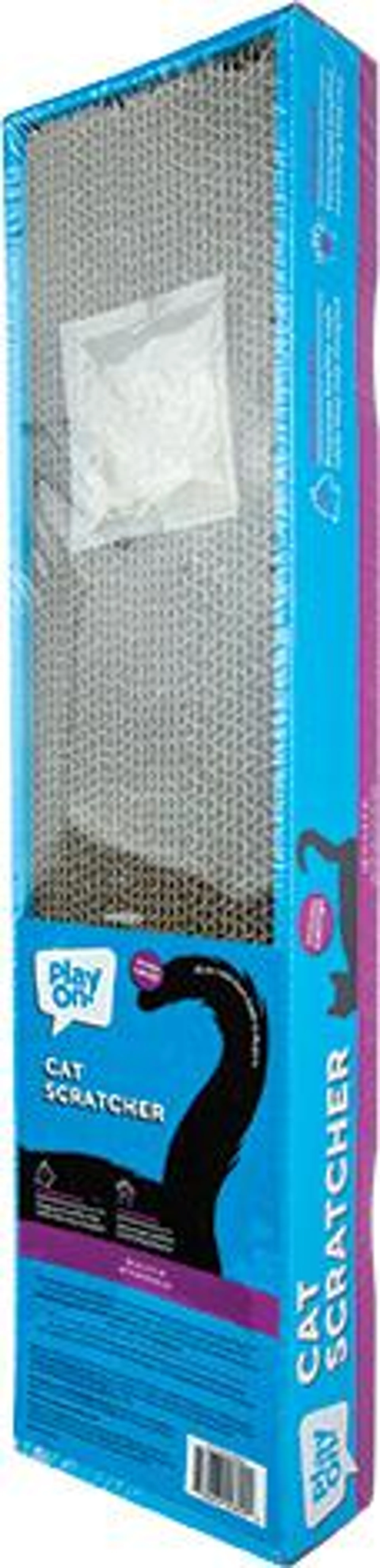 Play On Rectangle Cat Scratcher, 18in x 4.5in