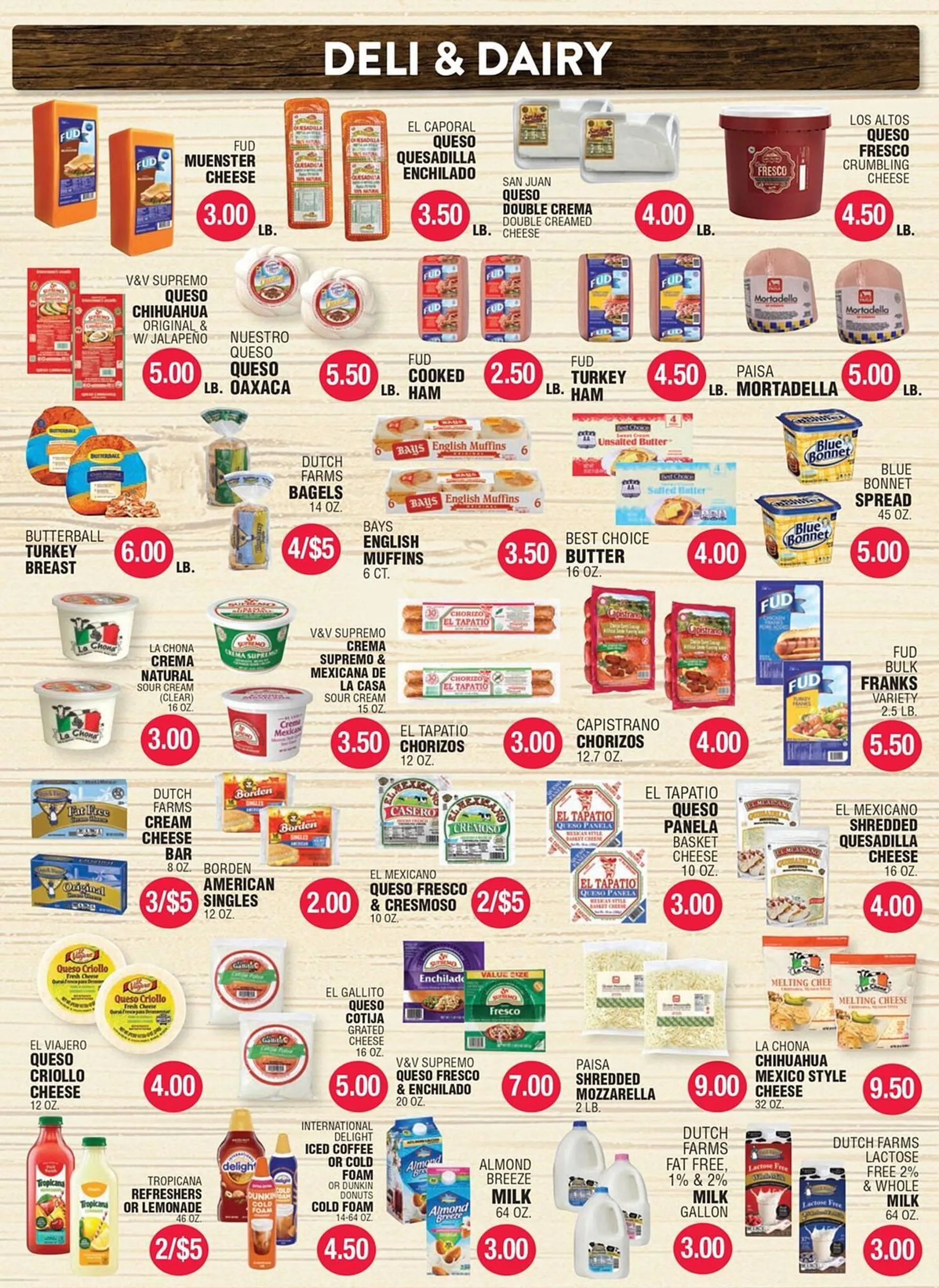 Weekly ad Carnicerias Jimenez Weekly Ad from June 11 to June 17 2025 - Page 1
