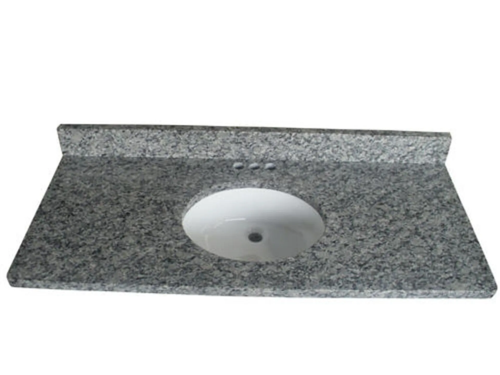 Tuscany® 49"W x 22"D Night Dive Granite Vanity Top with Oval Undermount Bowl