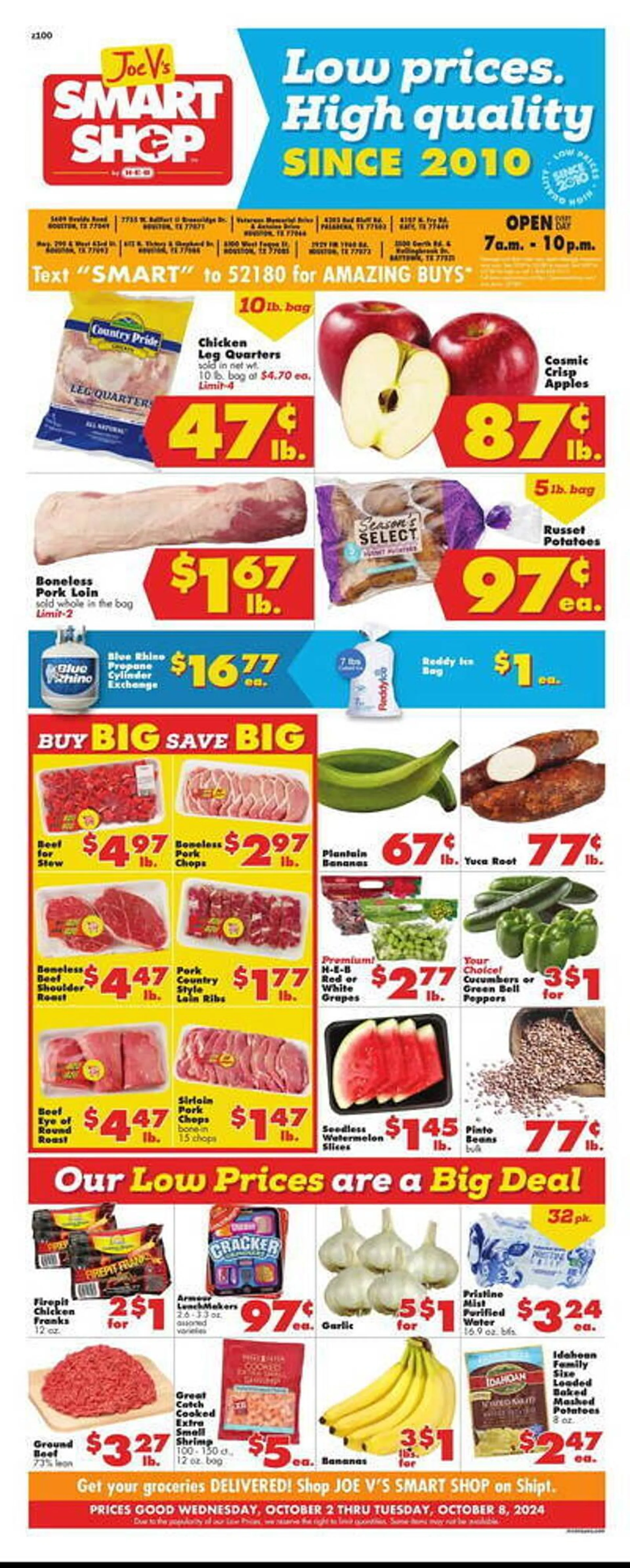 Joe Vs Smart Shop Weekly Ad - 1