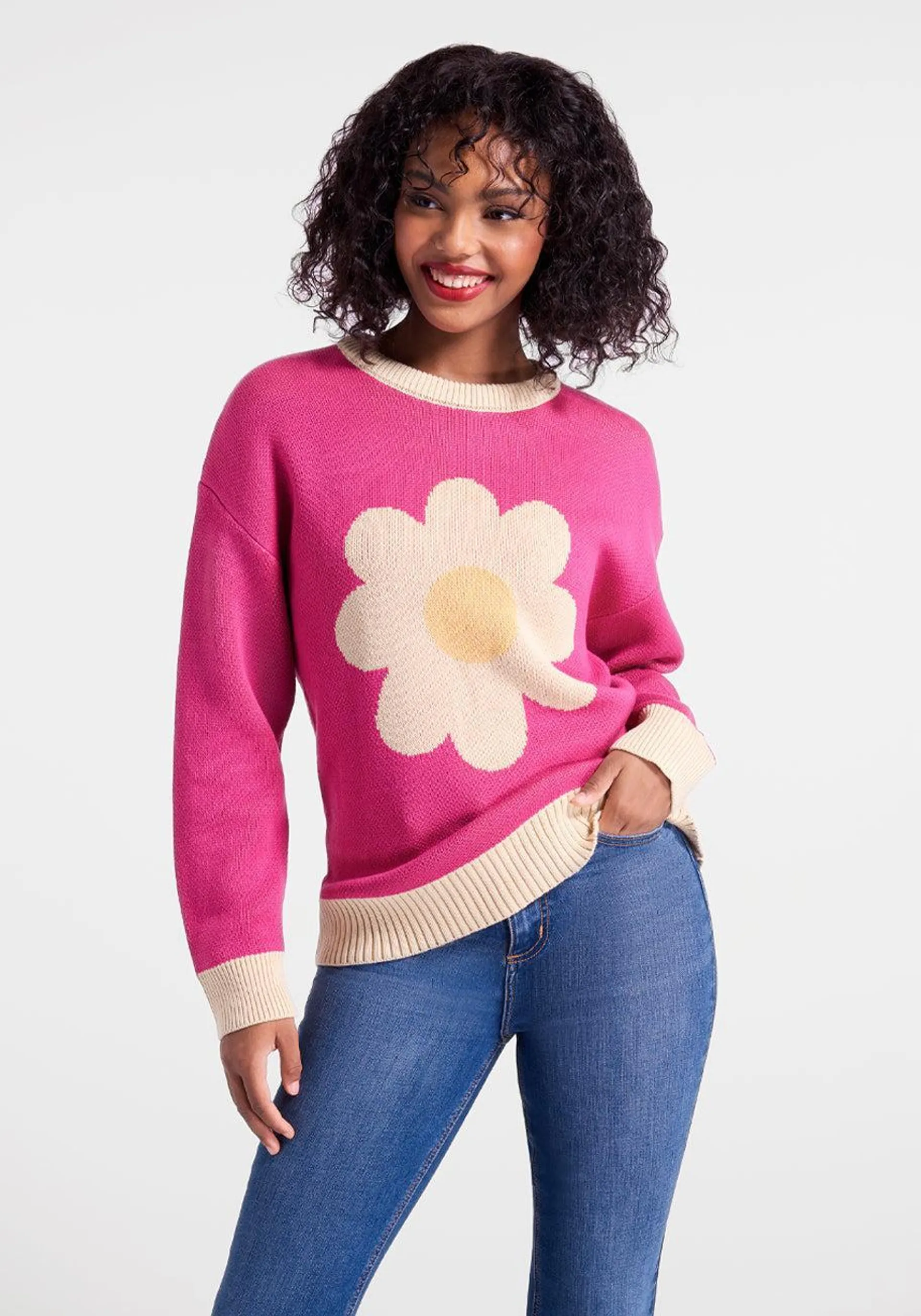 Burst Into Bloom Sweater