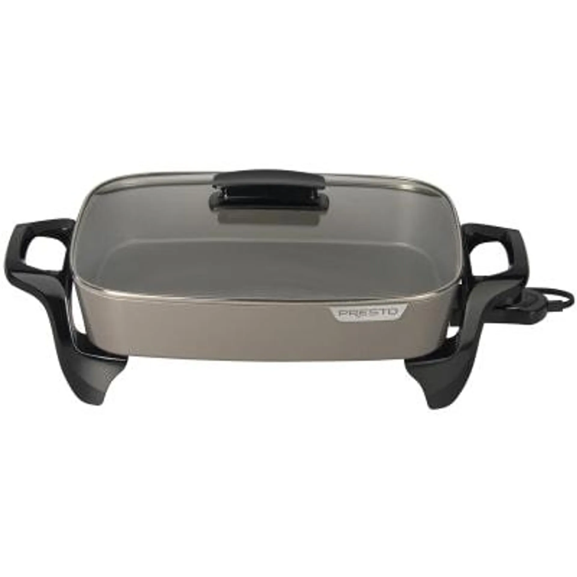 Presto 16 in Grey Ceramic Electric Skillet