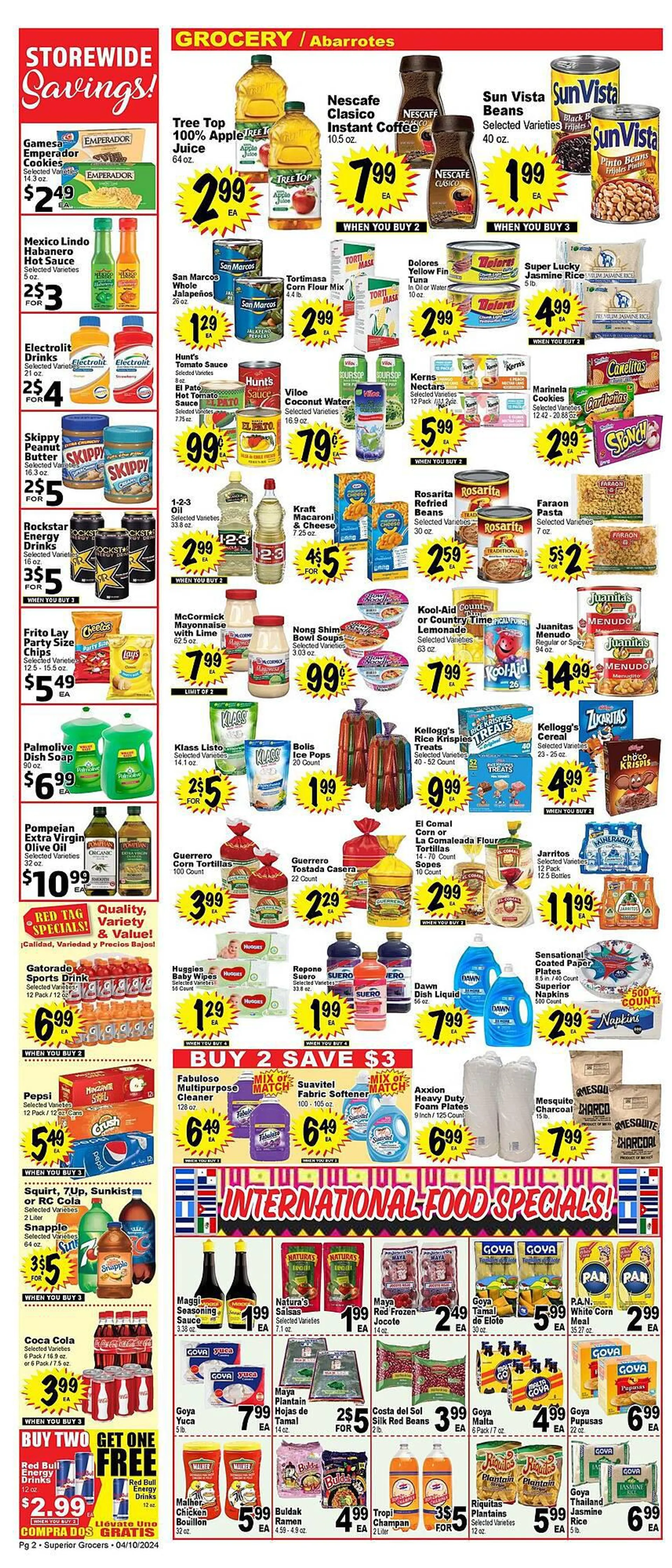 Weekly ad Superior Grocers Weekly Ad from April 11 to April 16 2024 - Page 2