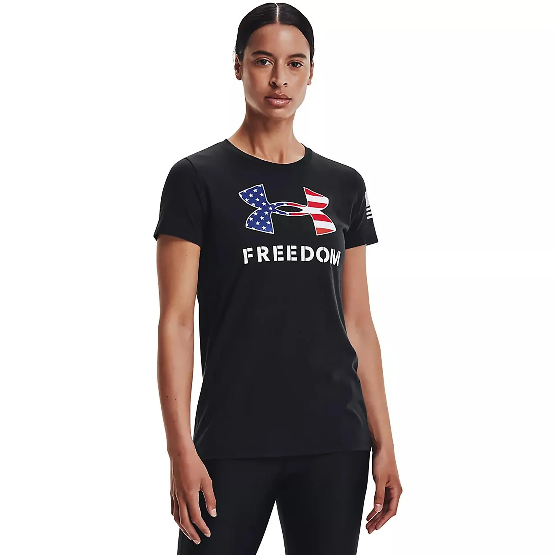 Under Armour Women's Freedom Logo Graphic Short Sleeve T-shirt