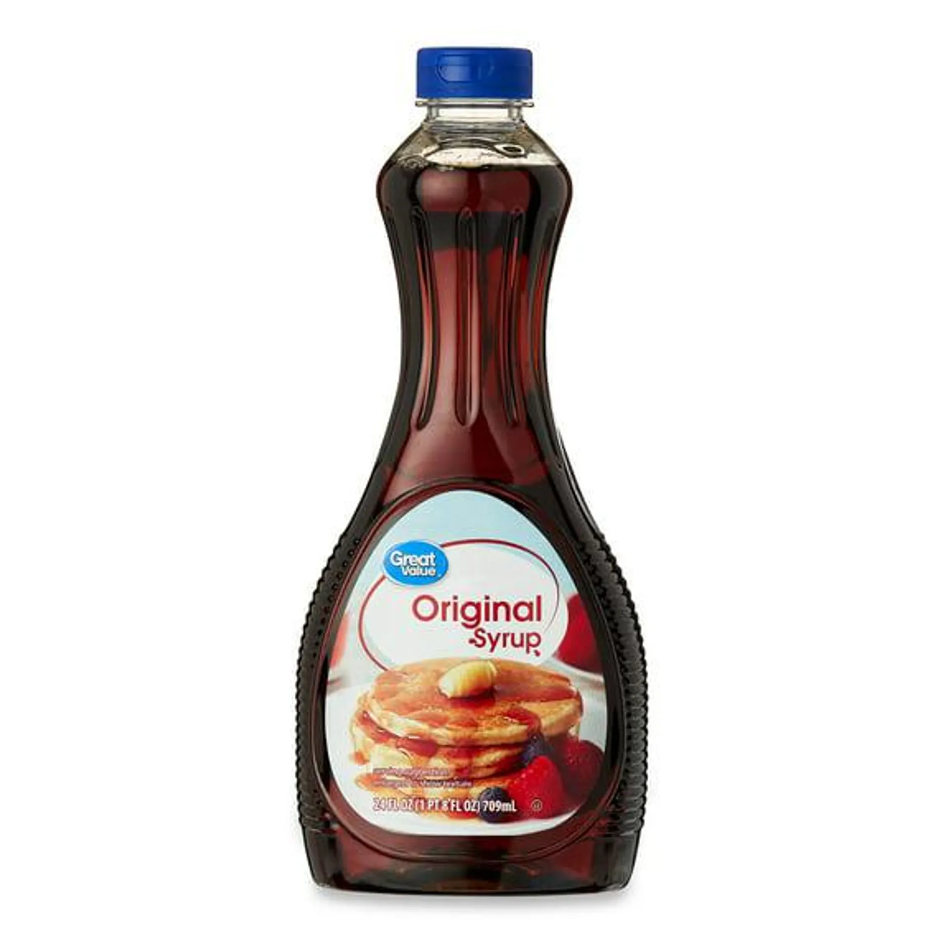 Great Value Original Syrup, 24 oz