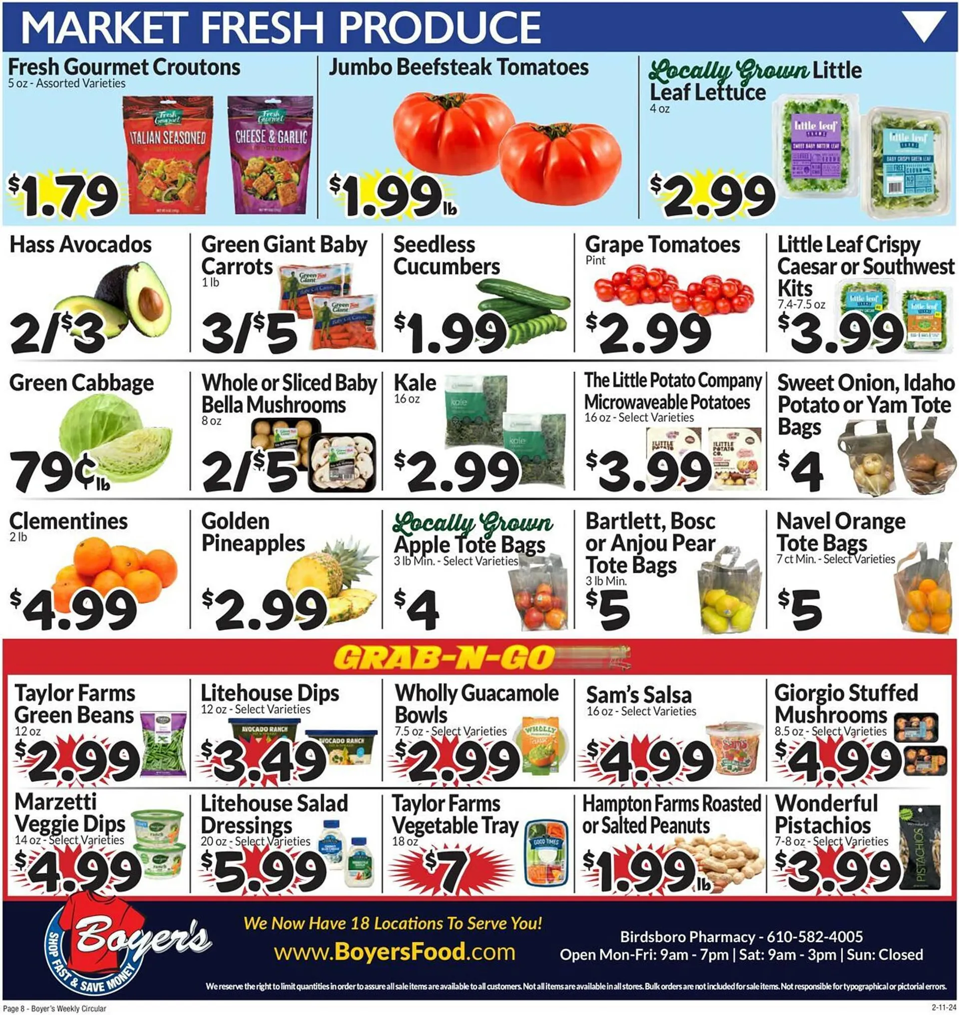 Weekly ad Boyer's Food Markets Weekly Ad from February 11 to February 17 2024 - Page 11