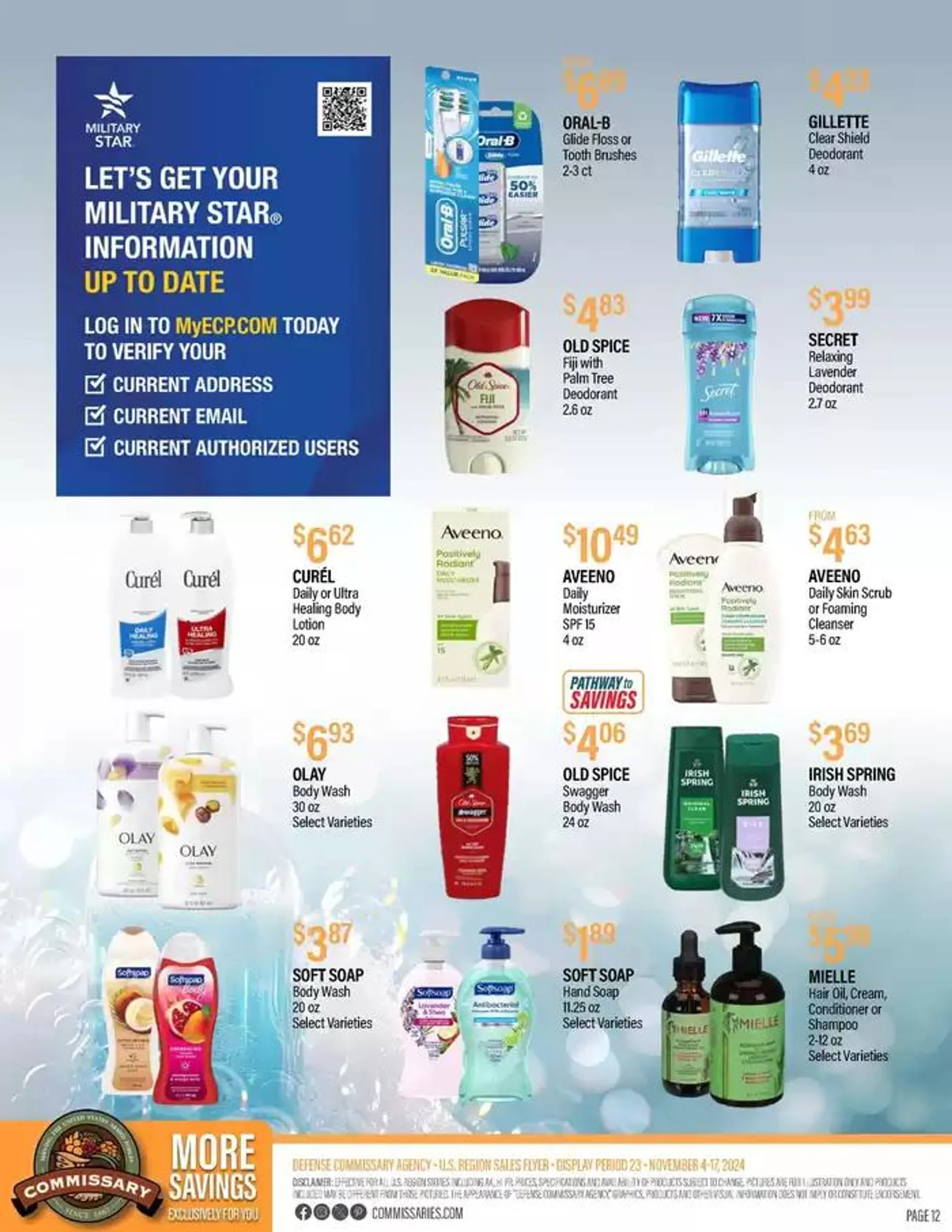 Weekly ad Flyer Commissary from November 4 to November 17 2024 - Page 12