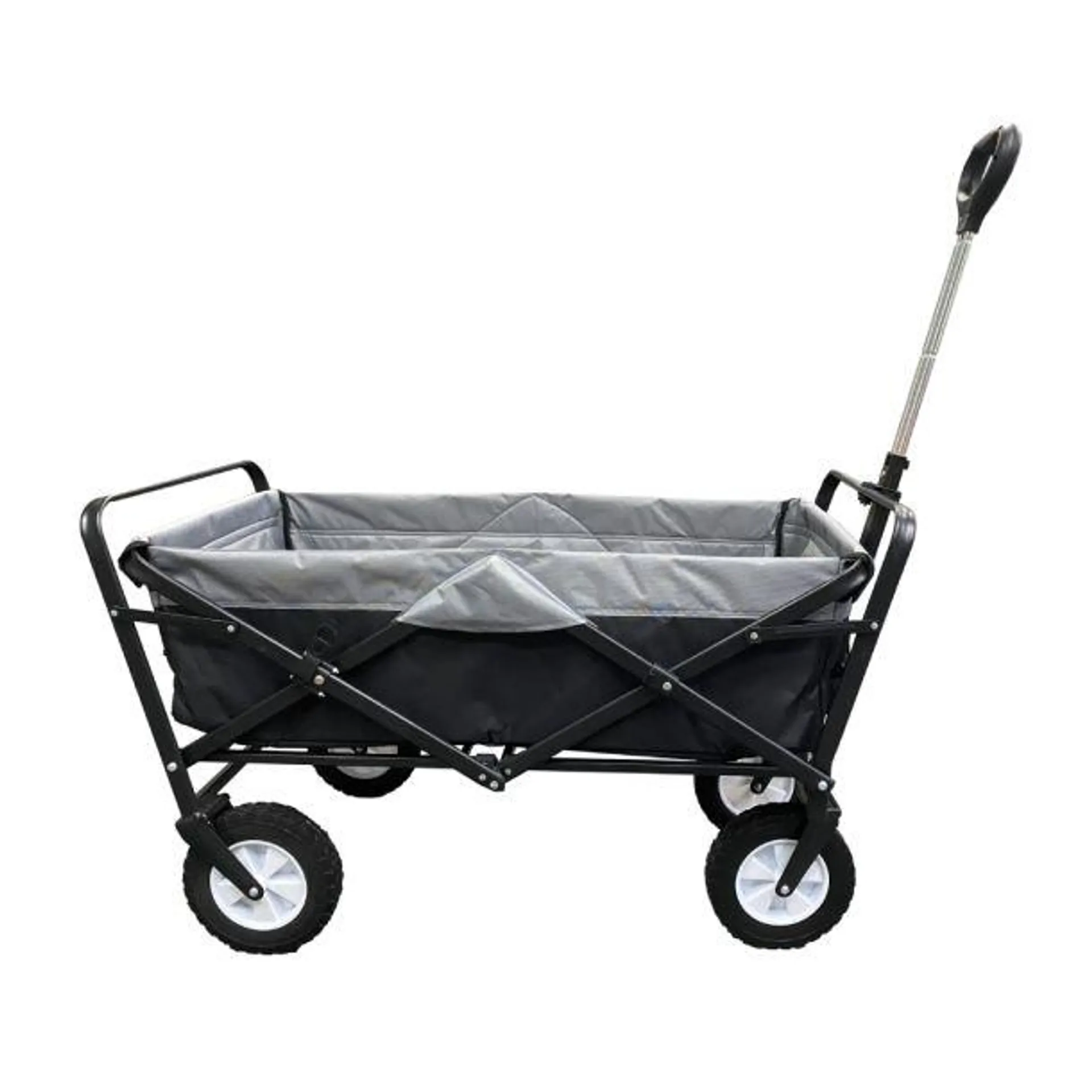 The Outdoor Institute Folding Wagon Cart - Black/Gray