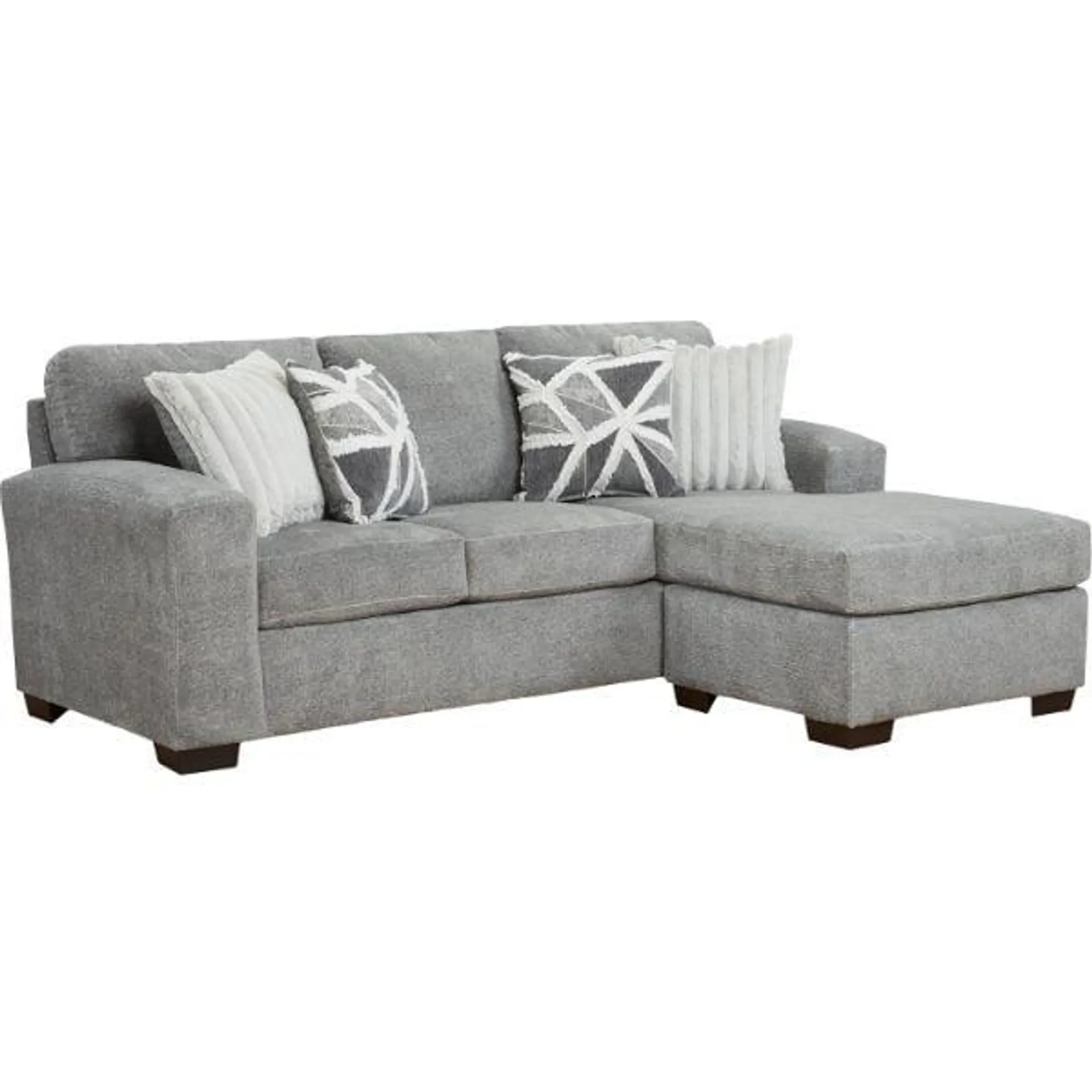 Posh Queen Sleeper with Chaise
