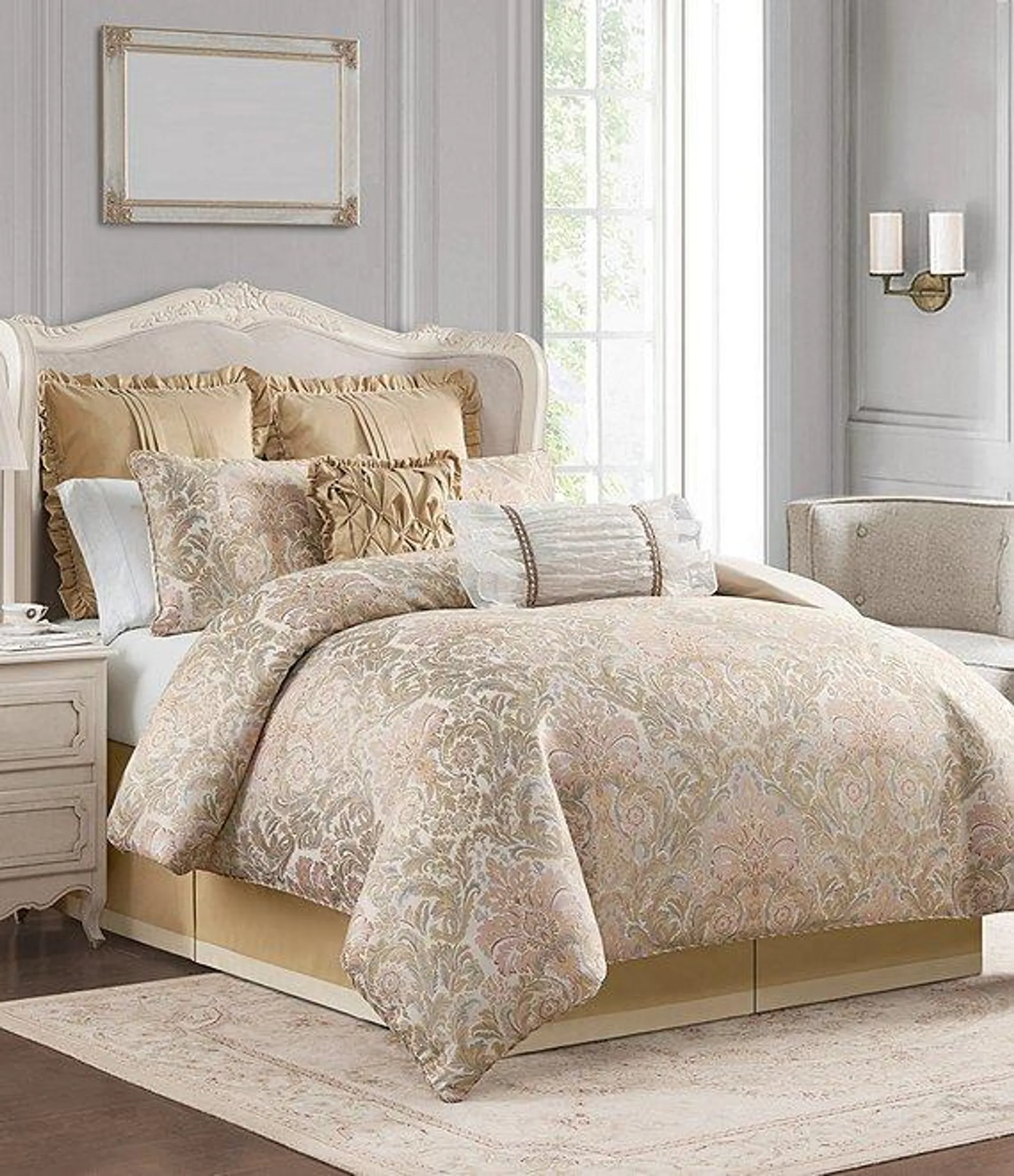 Donegan Woven Jacquard 6-Piece Comforter Set