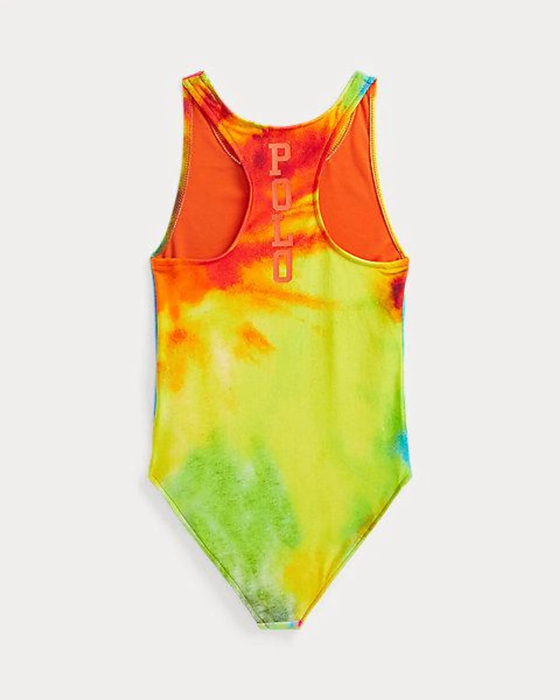 Tie-Dye-Print One-Piece Swimsuit