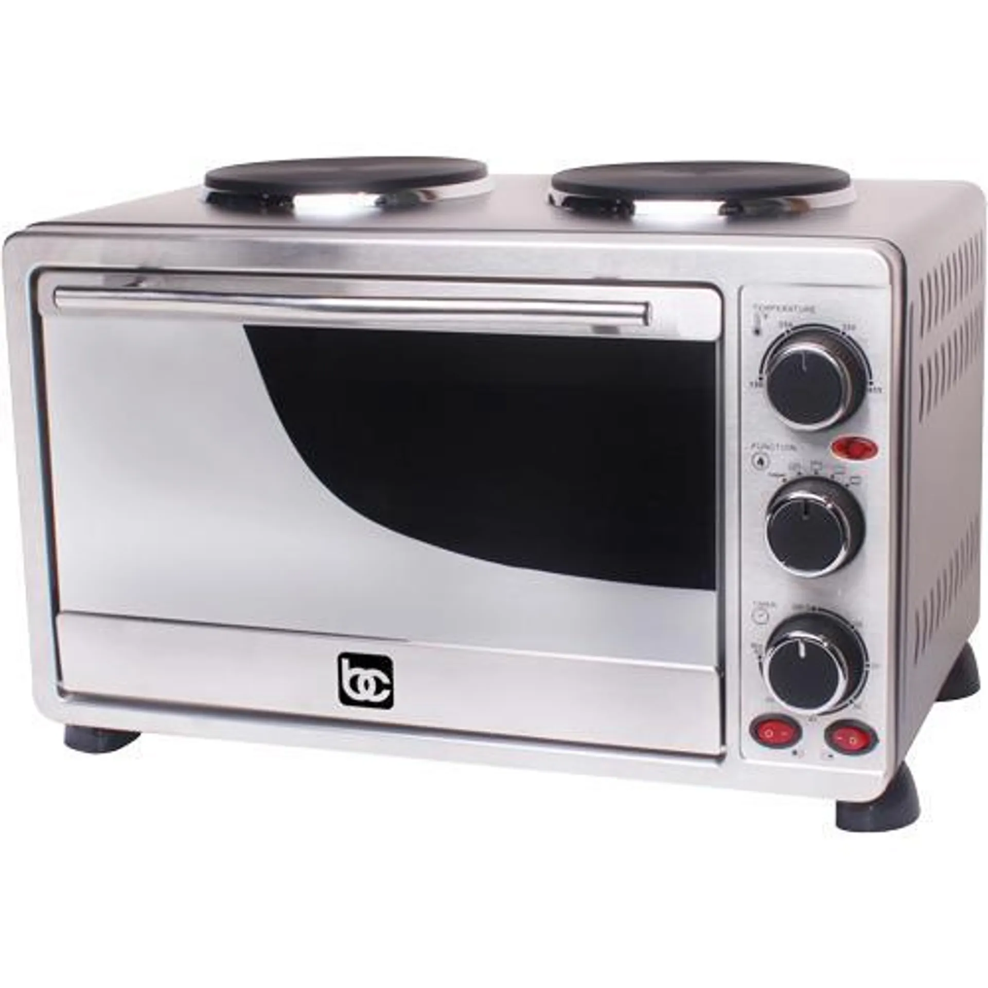 Toaster Oven With Double Burners