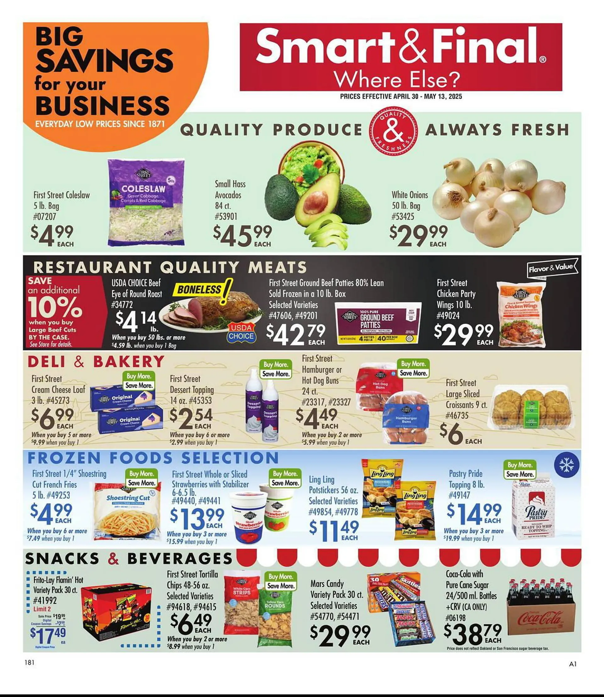 Smart & Final Weekly Ad - 1