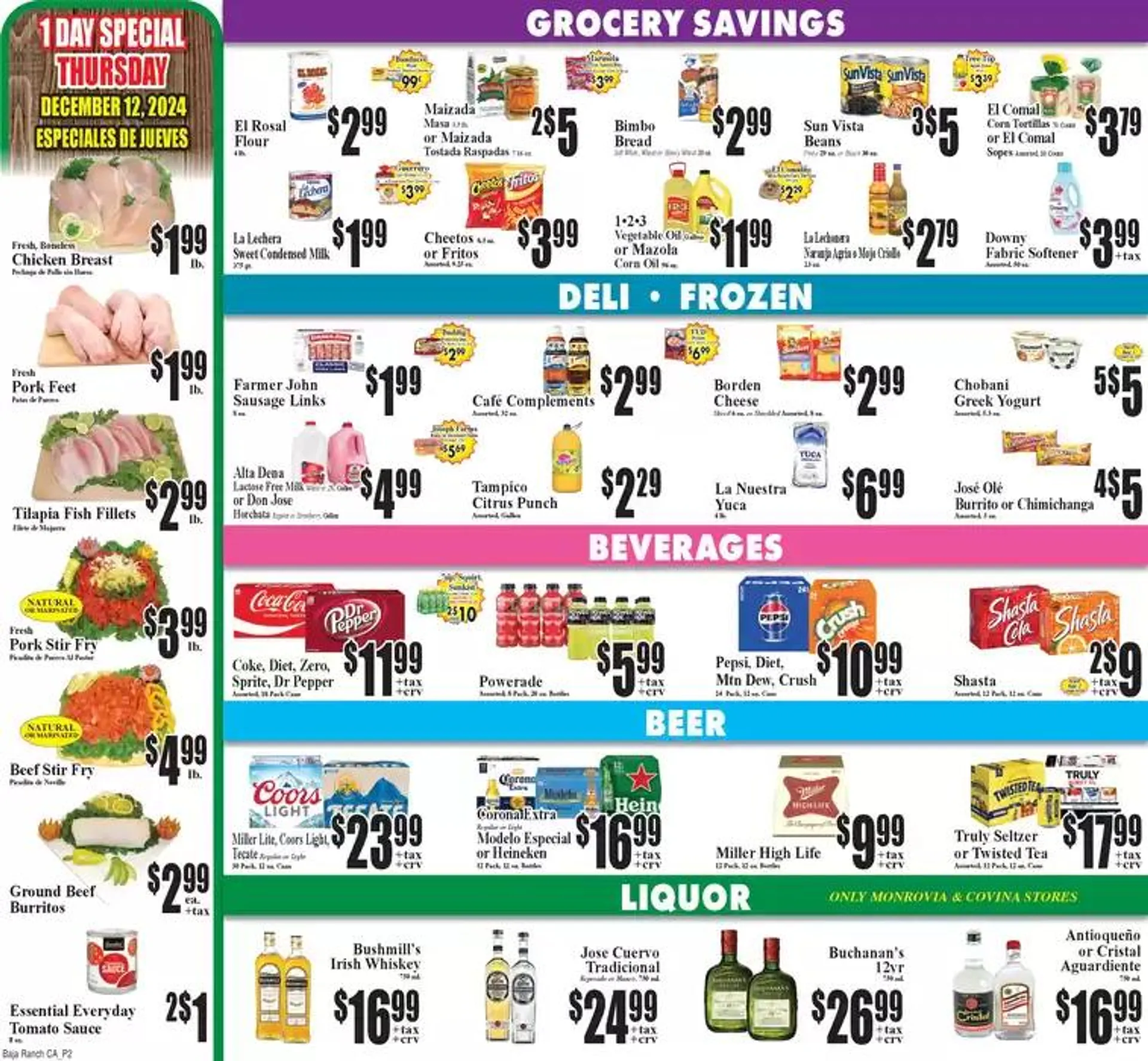 Weekly ad Baja Ranch weekly ad from December 11 to December 17 2024 - Page 2