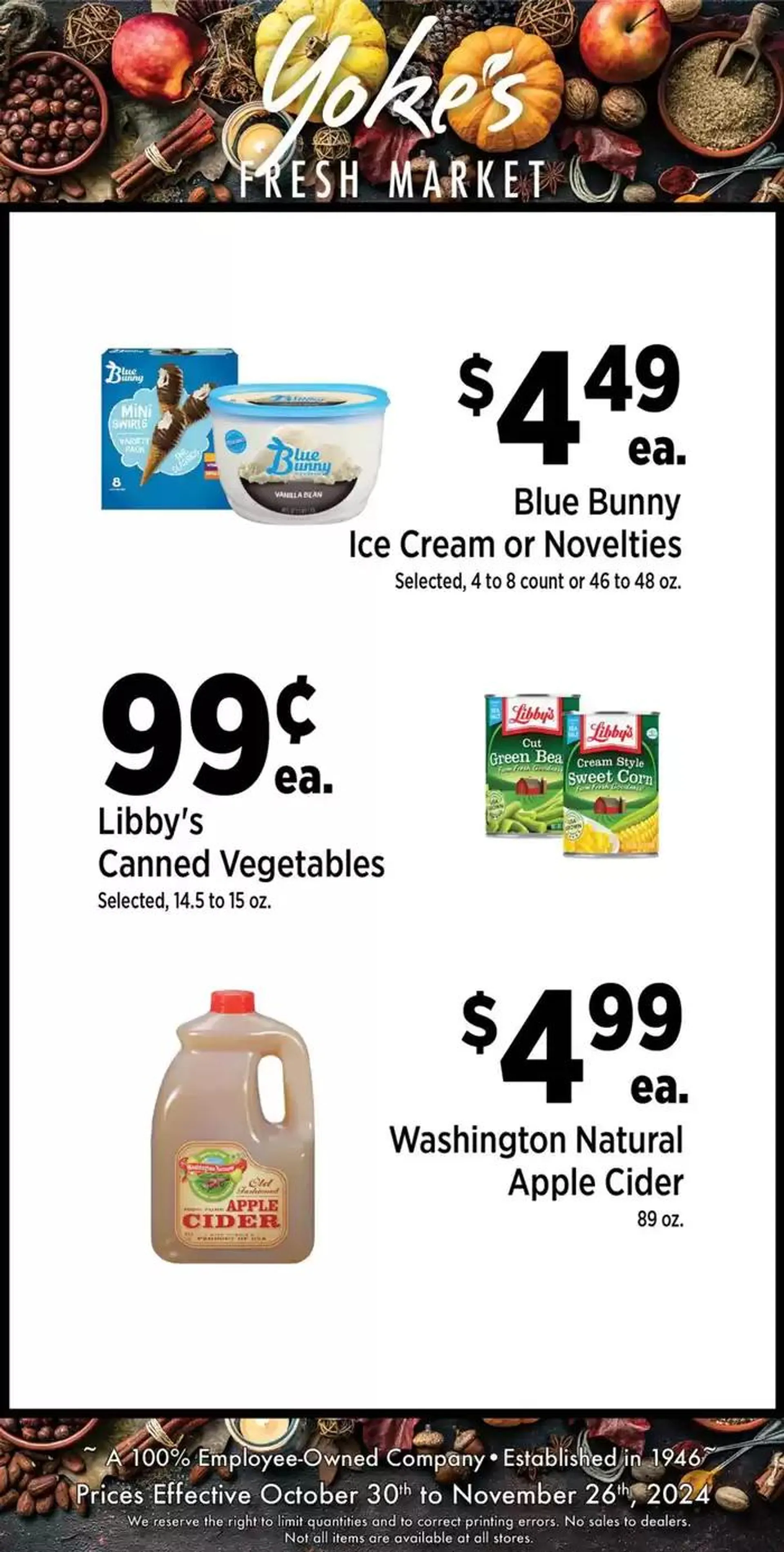 Yokes Fresh Market Monthly Savings Guide - 1