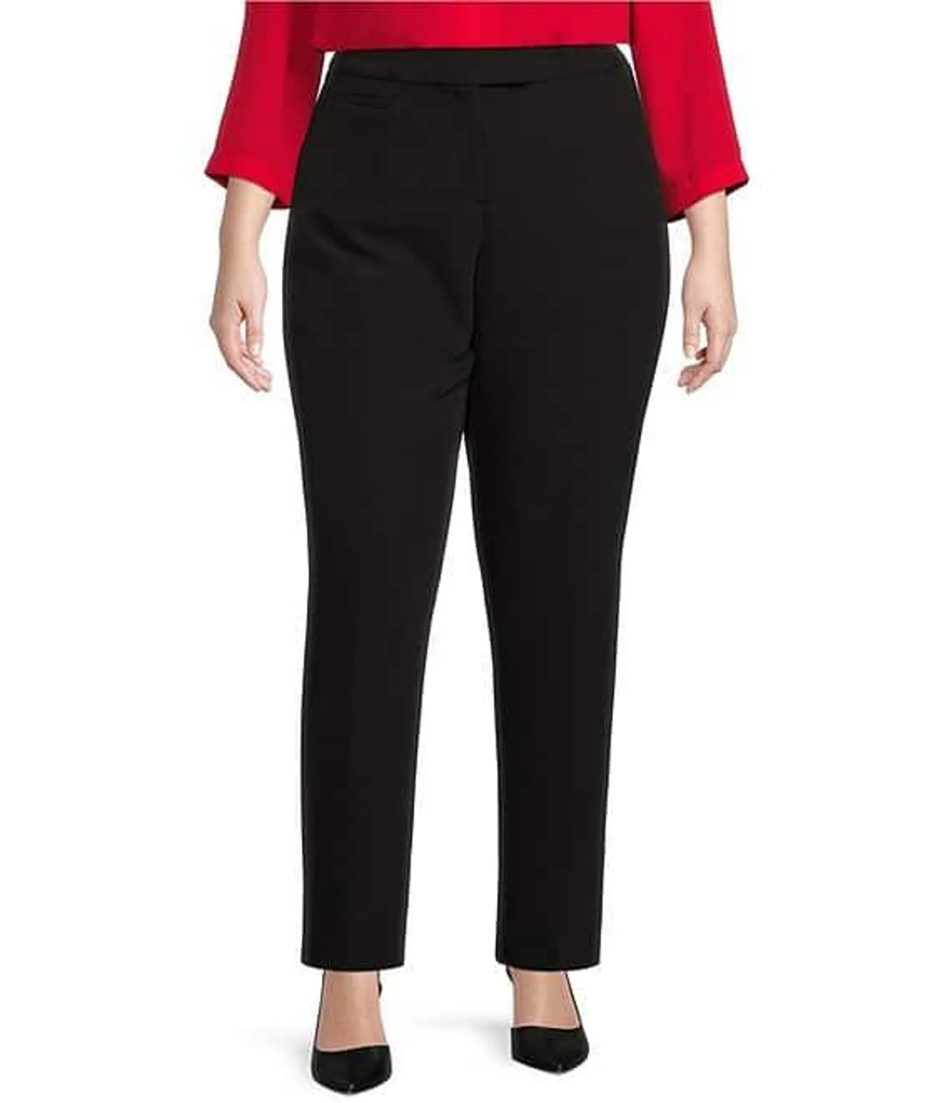 Plus Size the 5TH AVE fit Straight Leg Pants