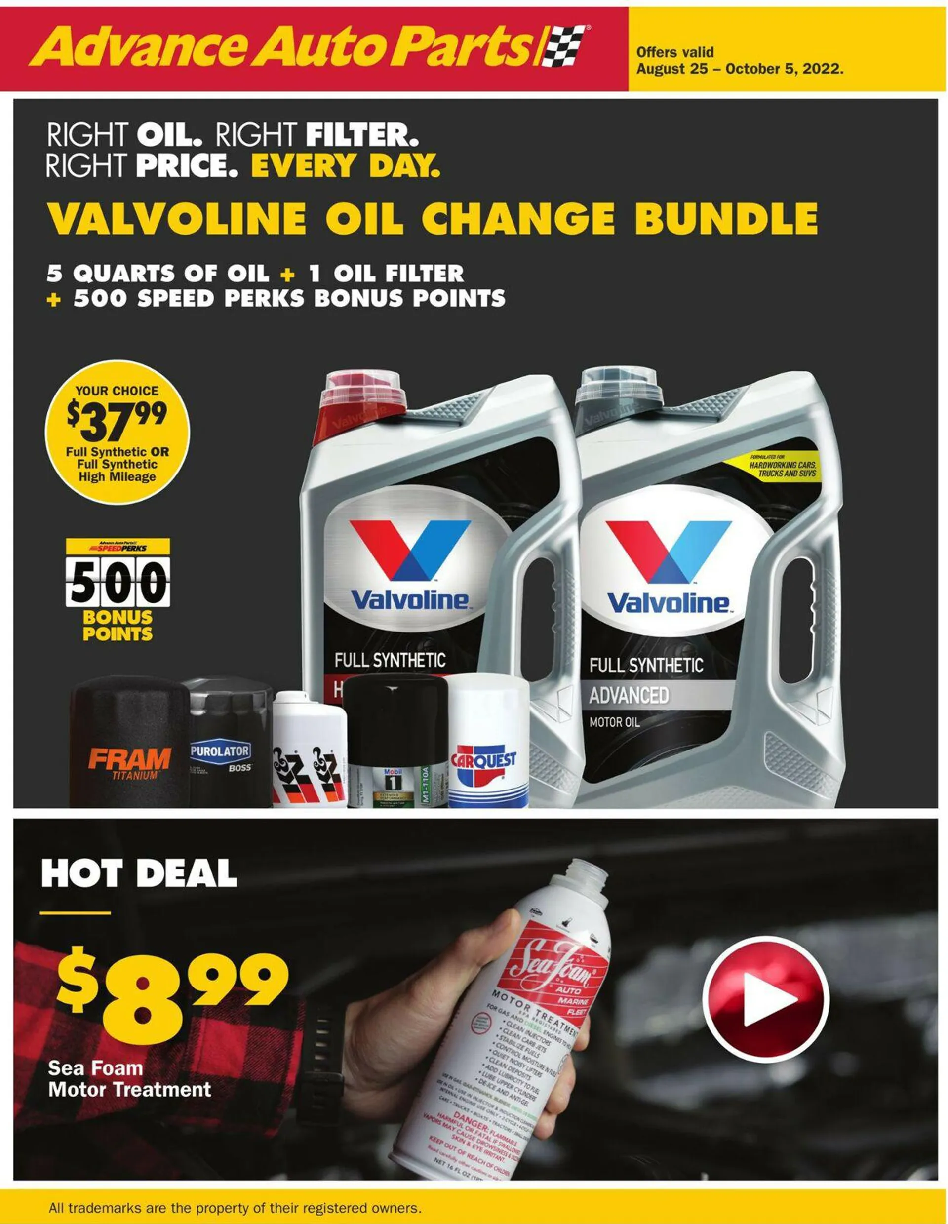 Advance Auto Parts Current weekly ad - 1