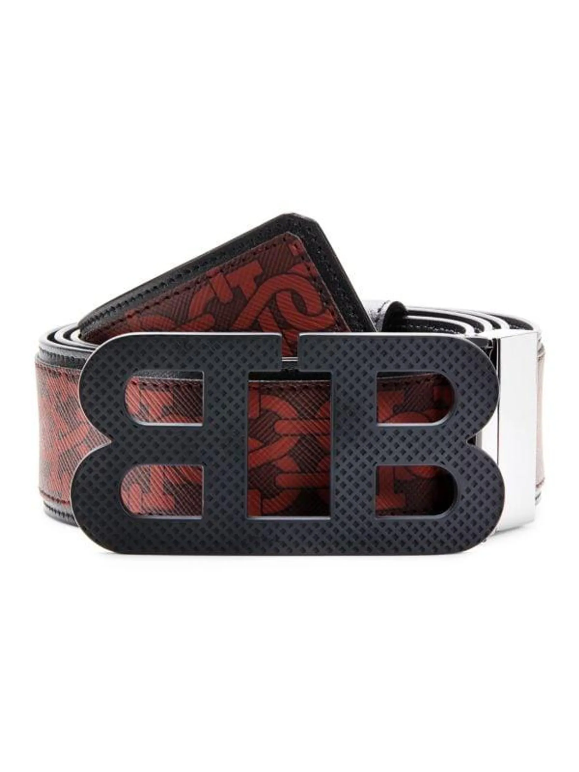 Logo Leather Reversible Belt