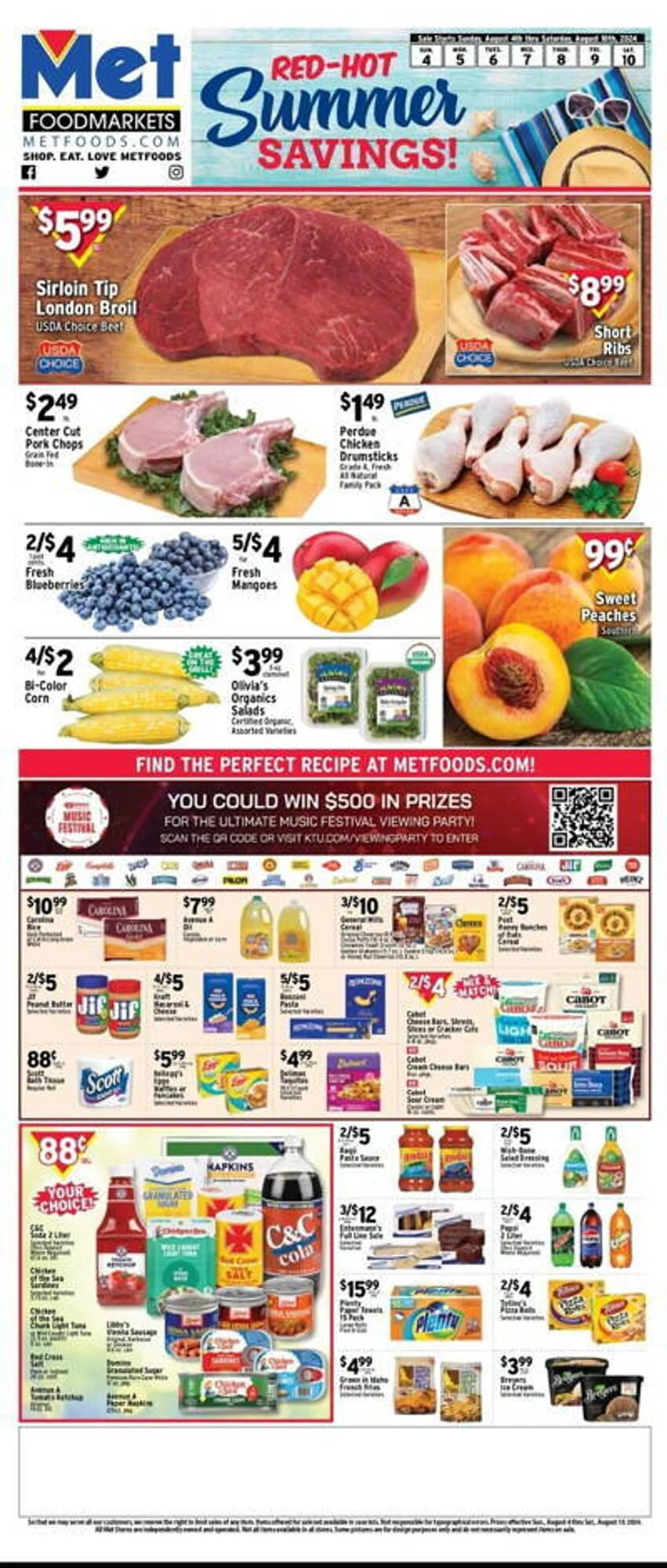 Met Foodmarkets Weekly Ad - 1