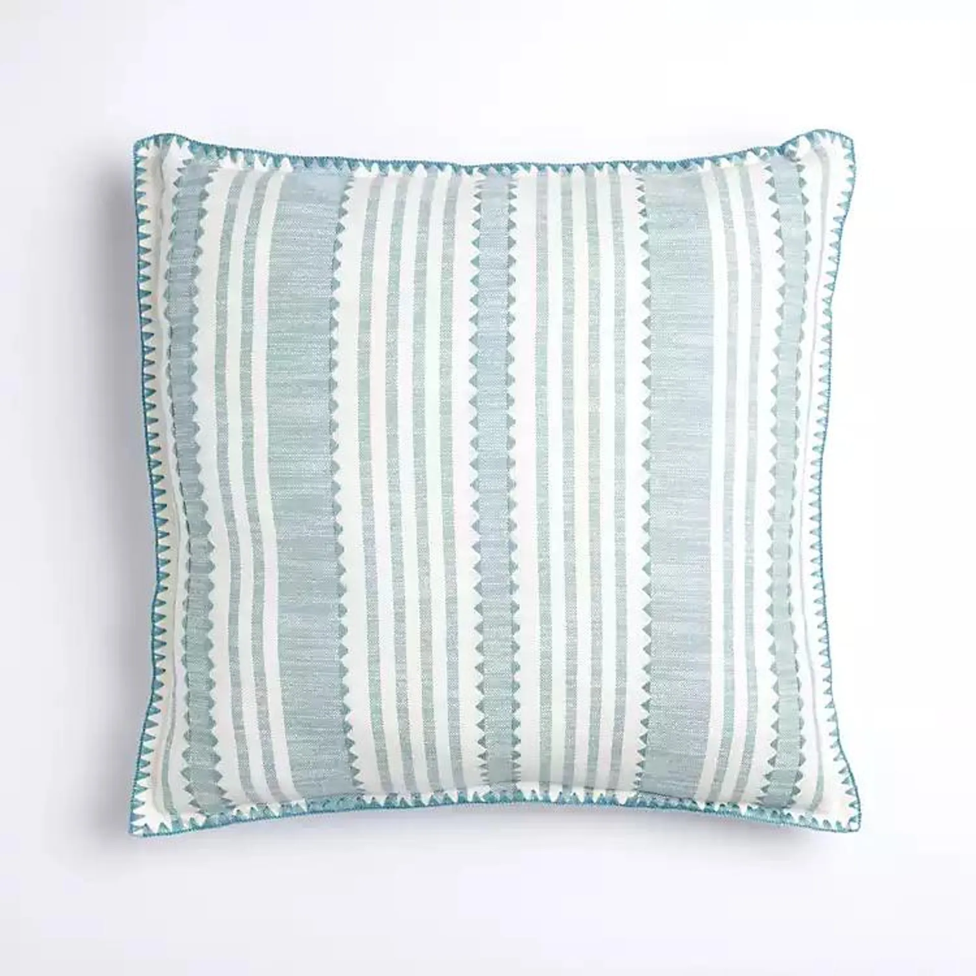 Blue Boden Striped Pillow