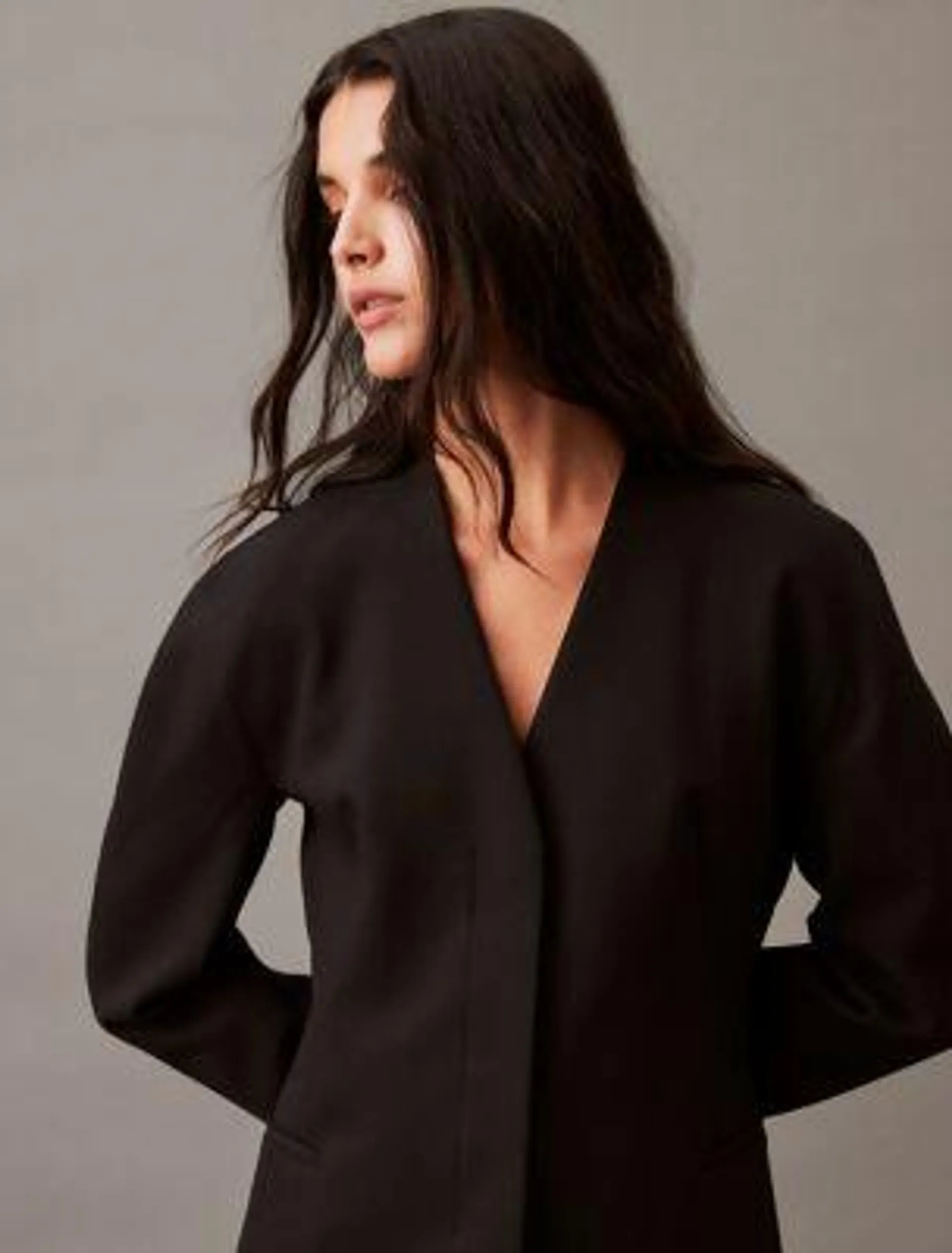 Structured Stretch Blazer