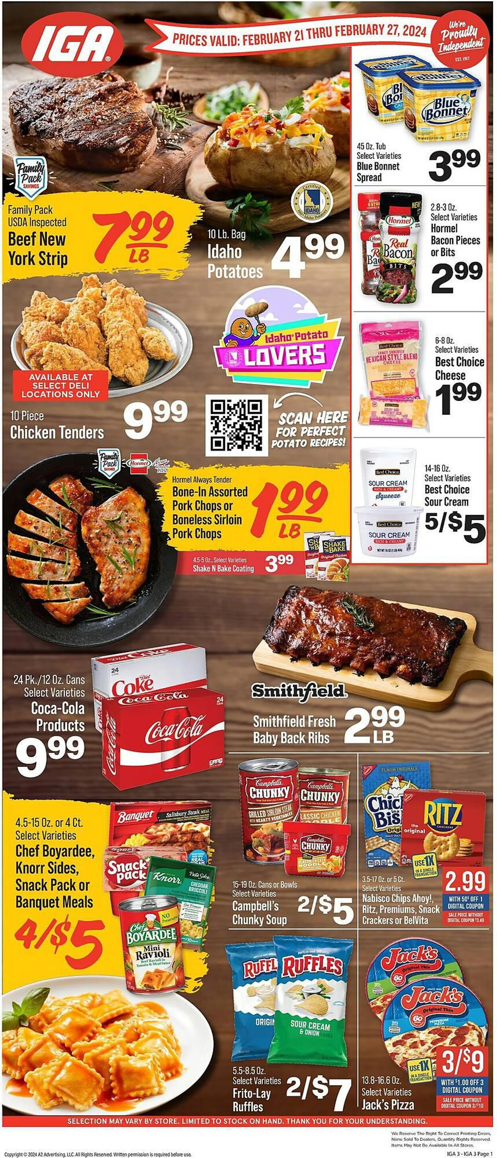 Weekly ad IGA Weekly Ad from February 21 to February 27 2024 - Page 