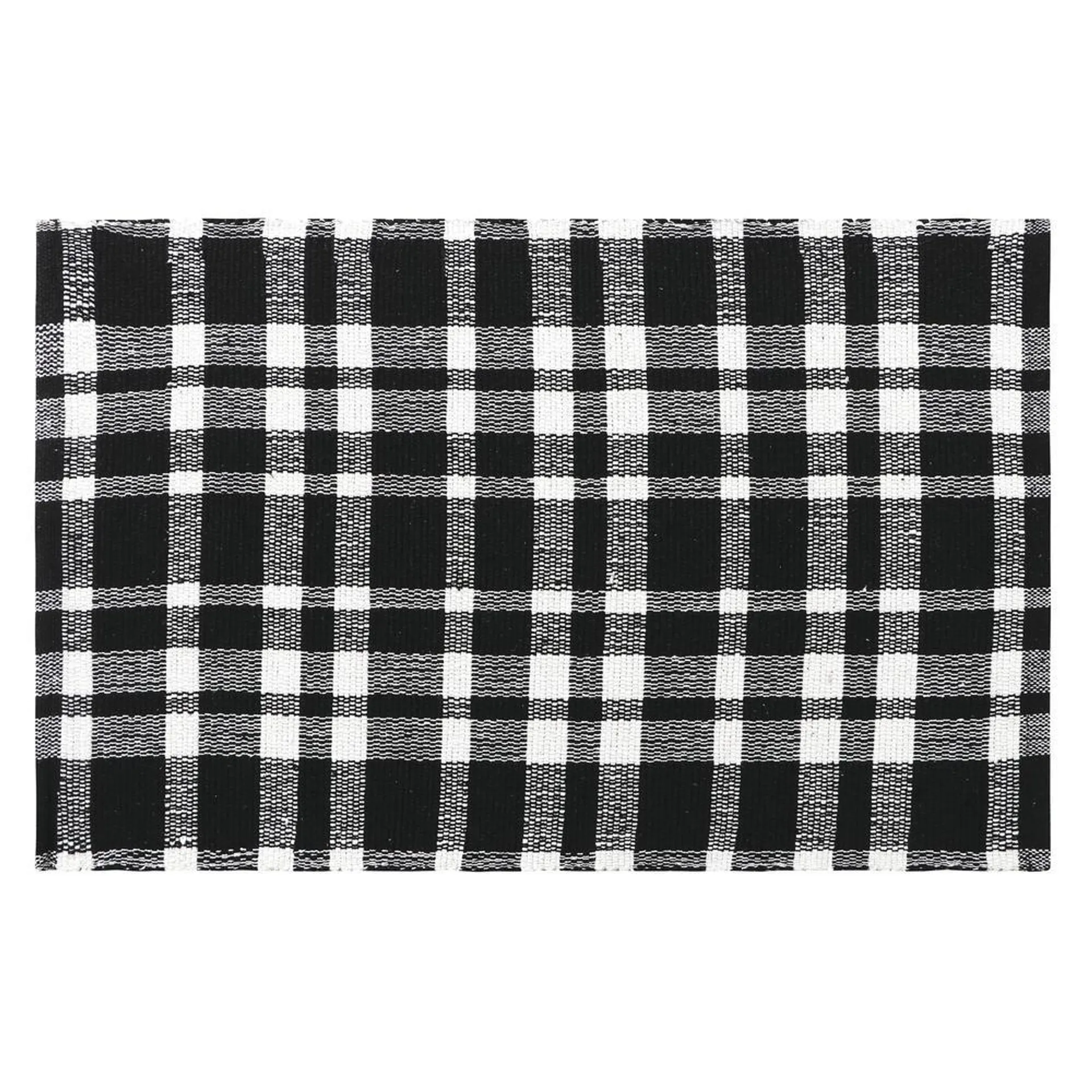 Copper Creek Mills Tartan Black 20" x 34" Accent Rug