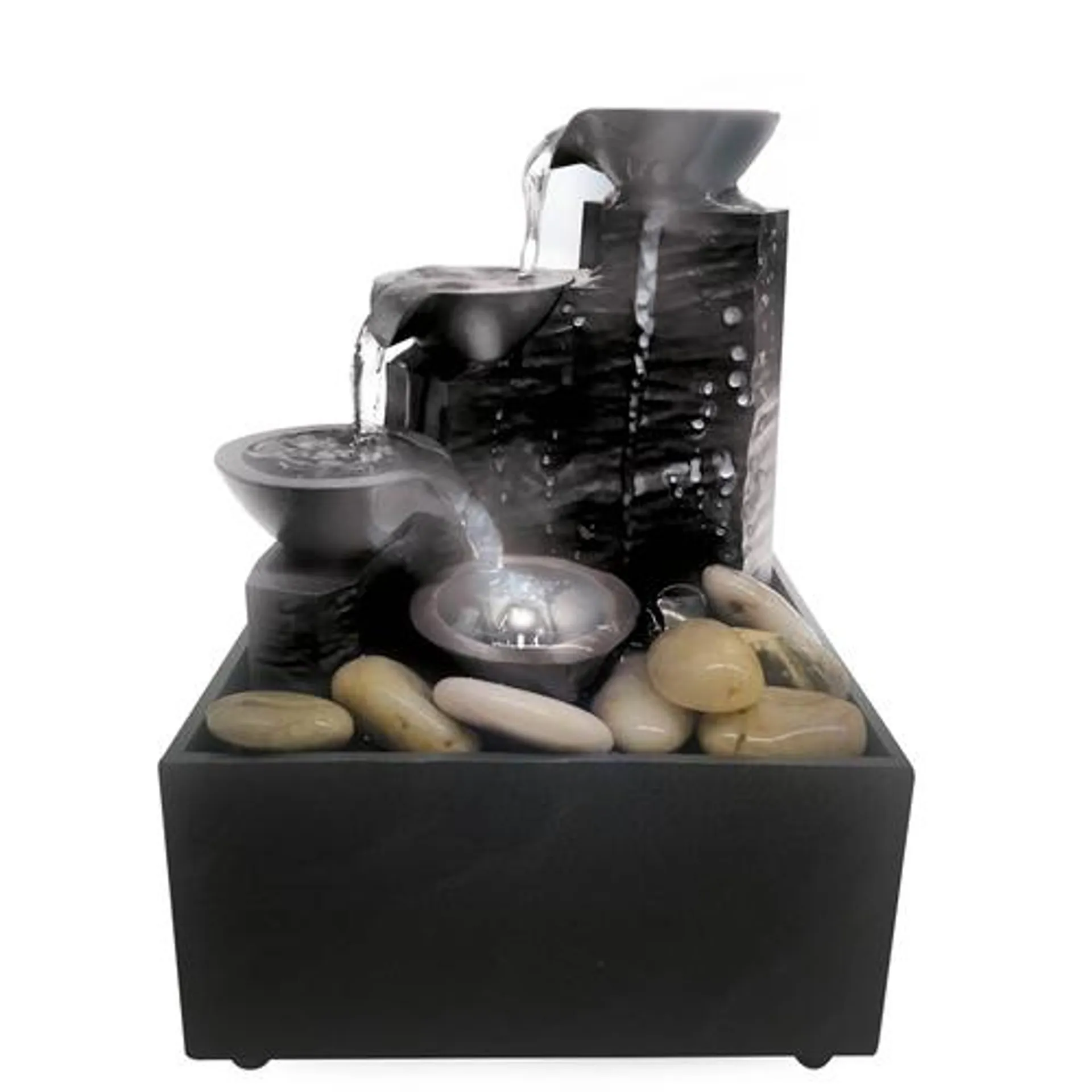 Brilliant Ideas 3 Tier Zen Fountain - BIFT882 - Open Box