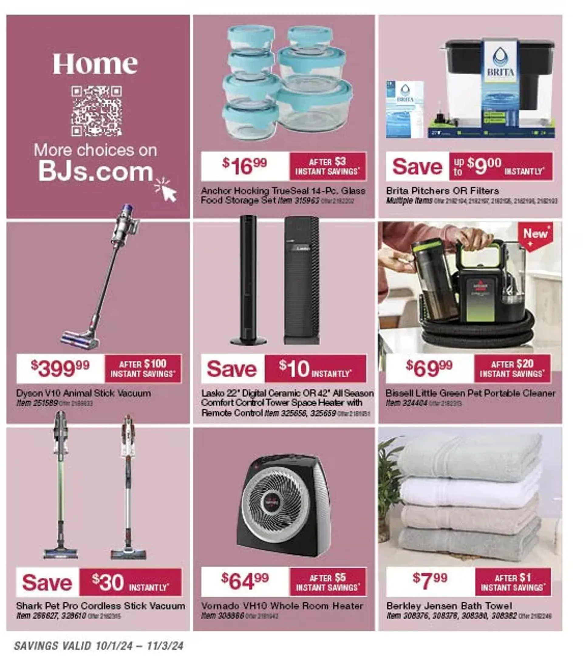 Weekly ad BJ's from October 2 to November 3 2024 - Page 34