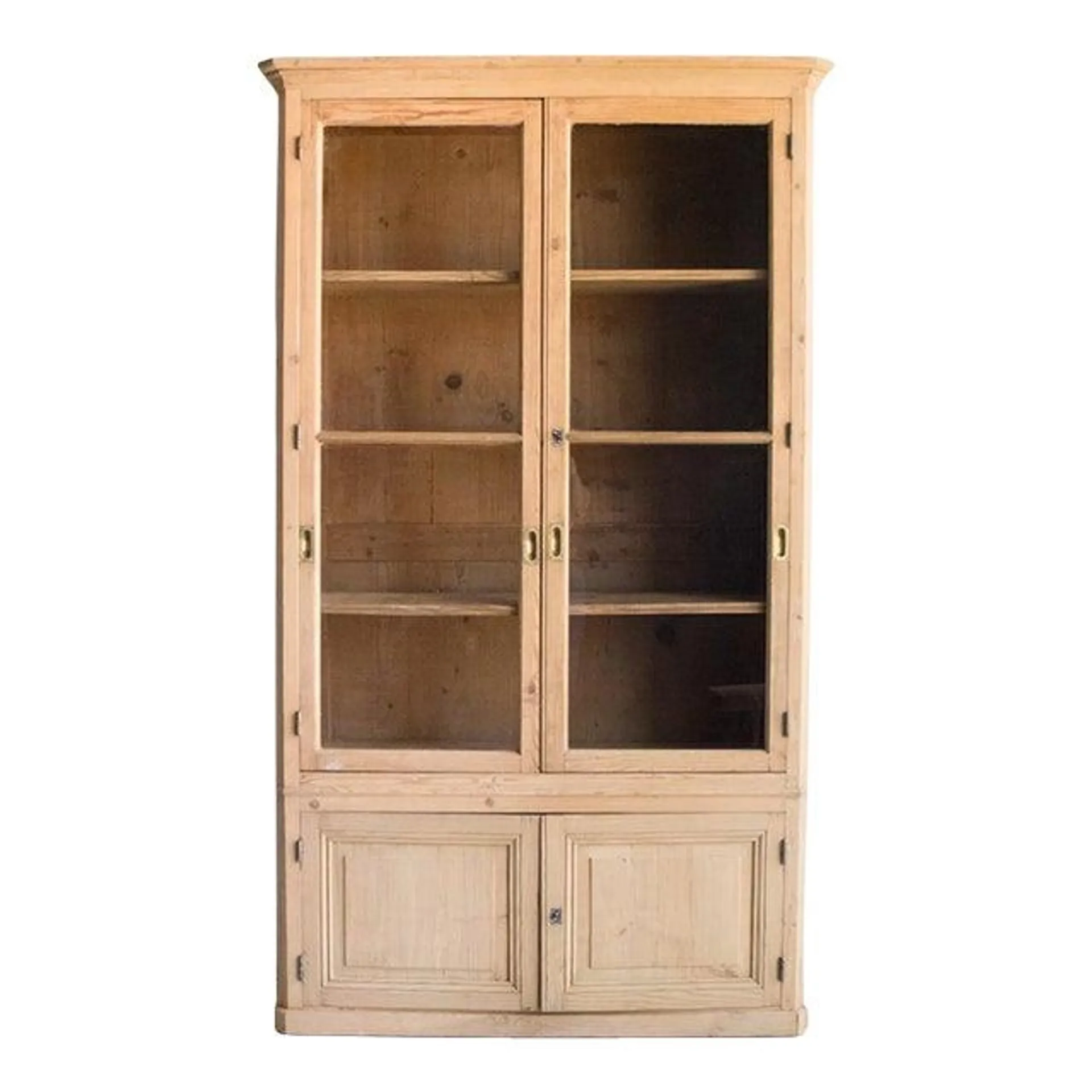 Grande Raw Pine Vitrine